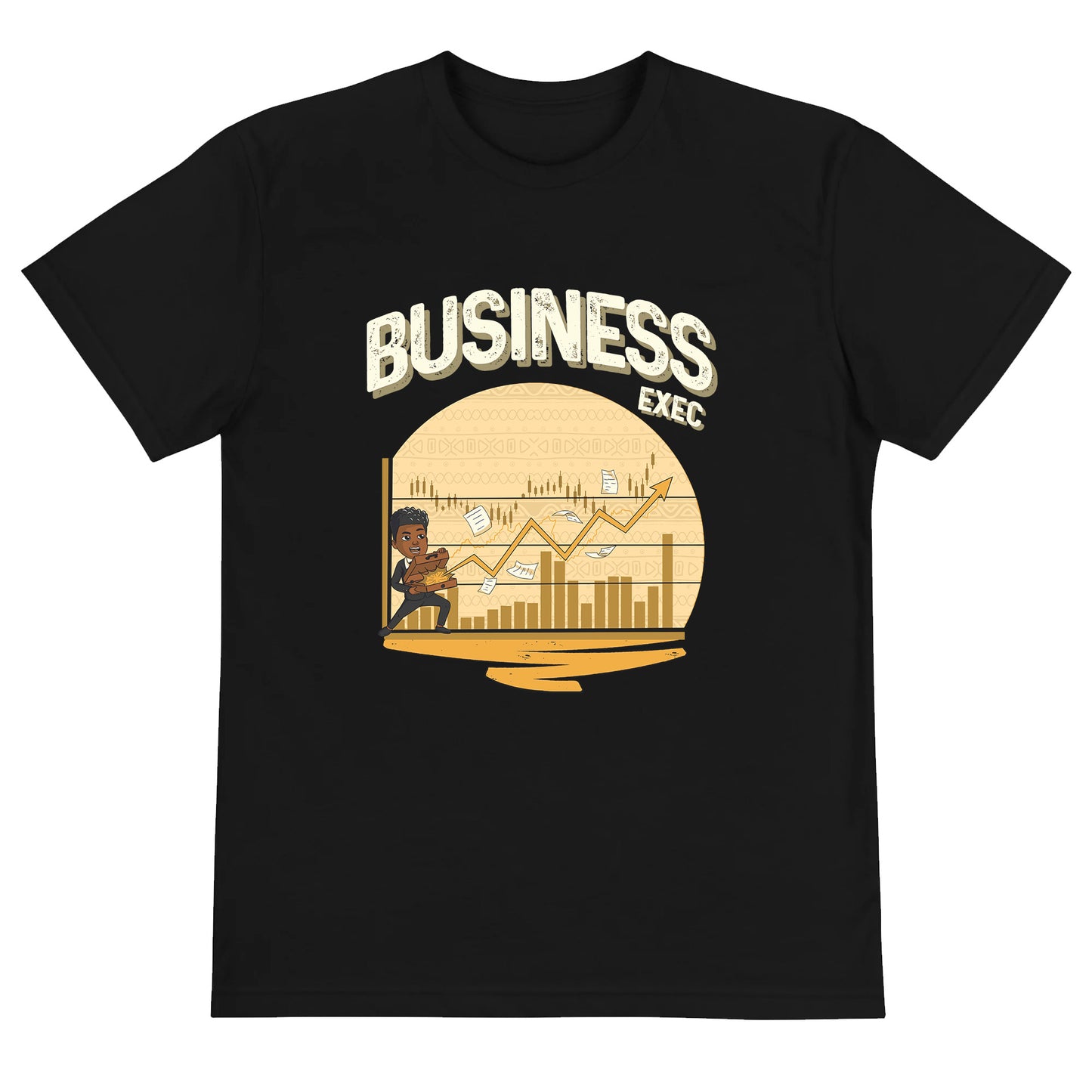 His Adult Business Executive T-Shirt