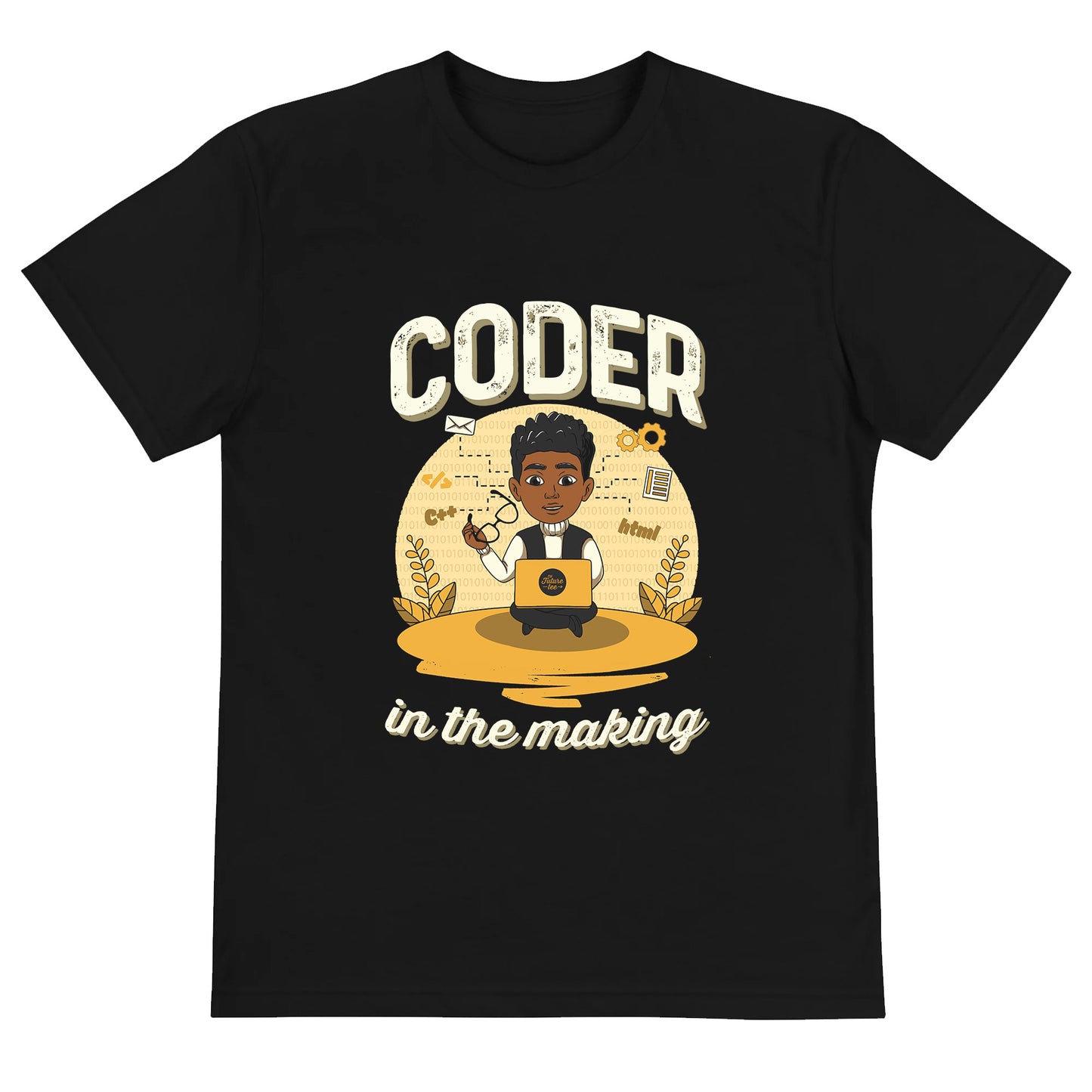 His Adult Coder in the Making T-Shirt