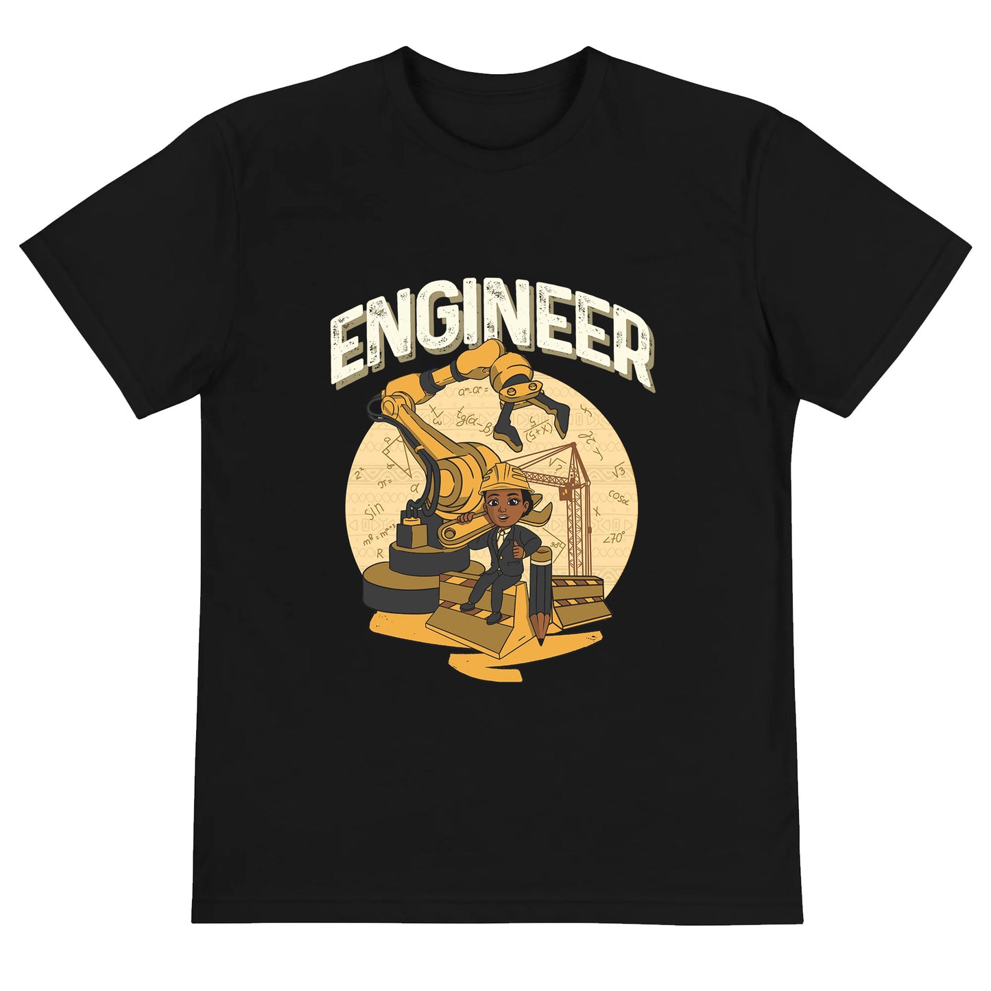 Her Adult Engineer T-Shirt