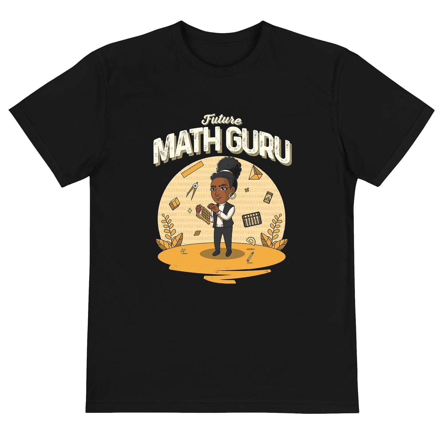 Her Adult Future Math Guru T-Shirt