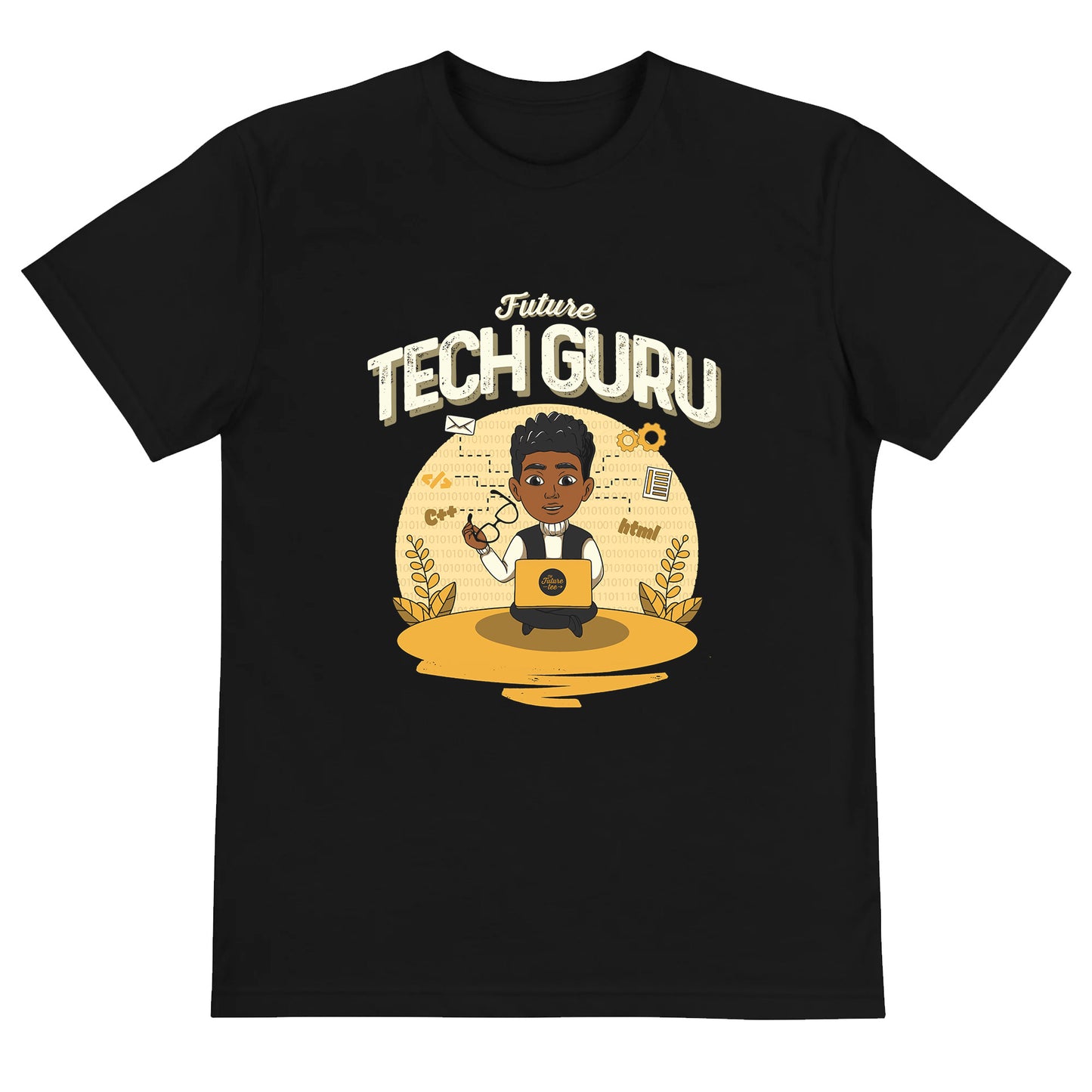 His Adult Future Tech Guru T-Shirt