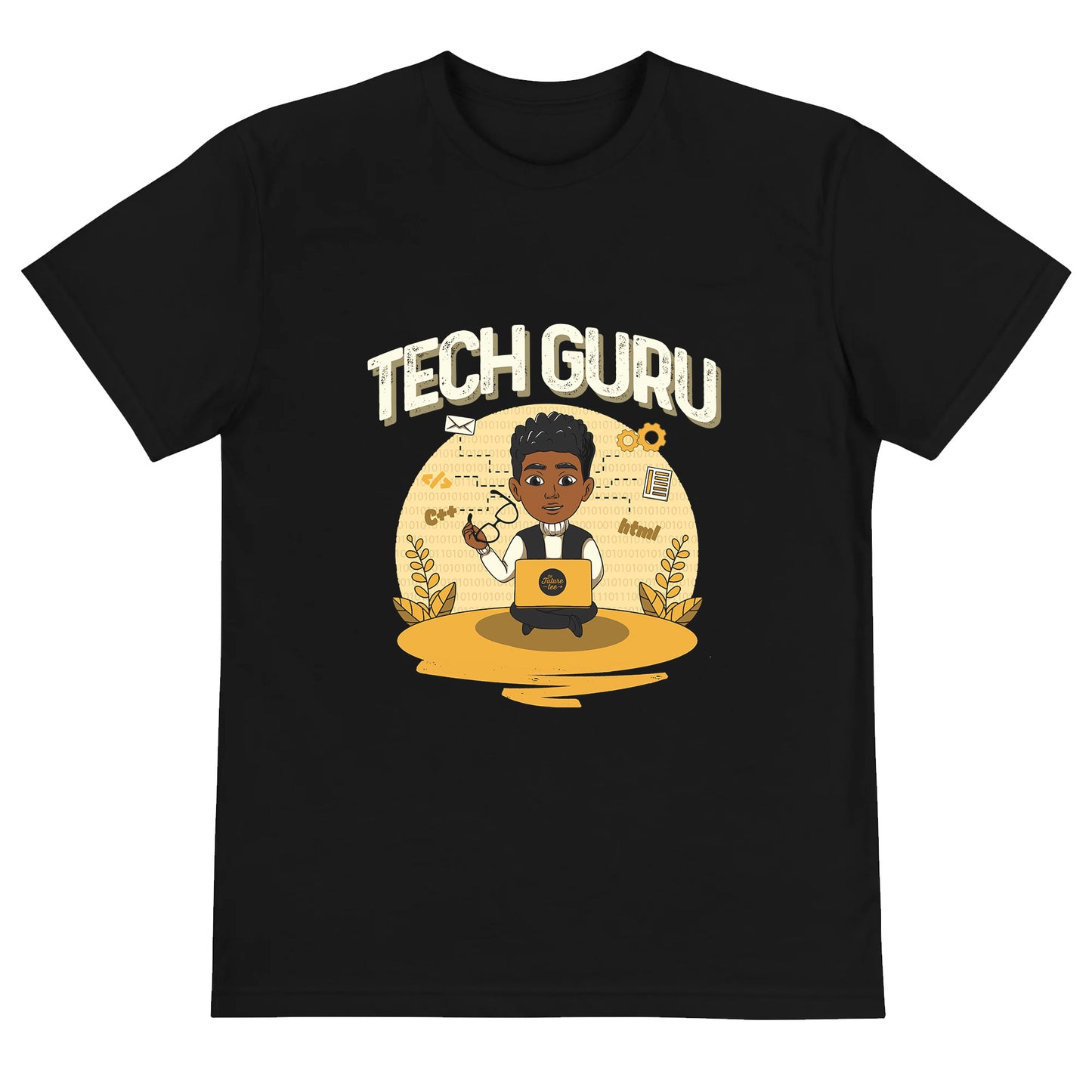 His Adult Tech Guru T-Shirt