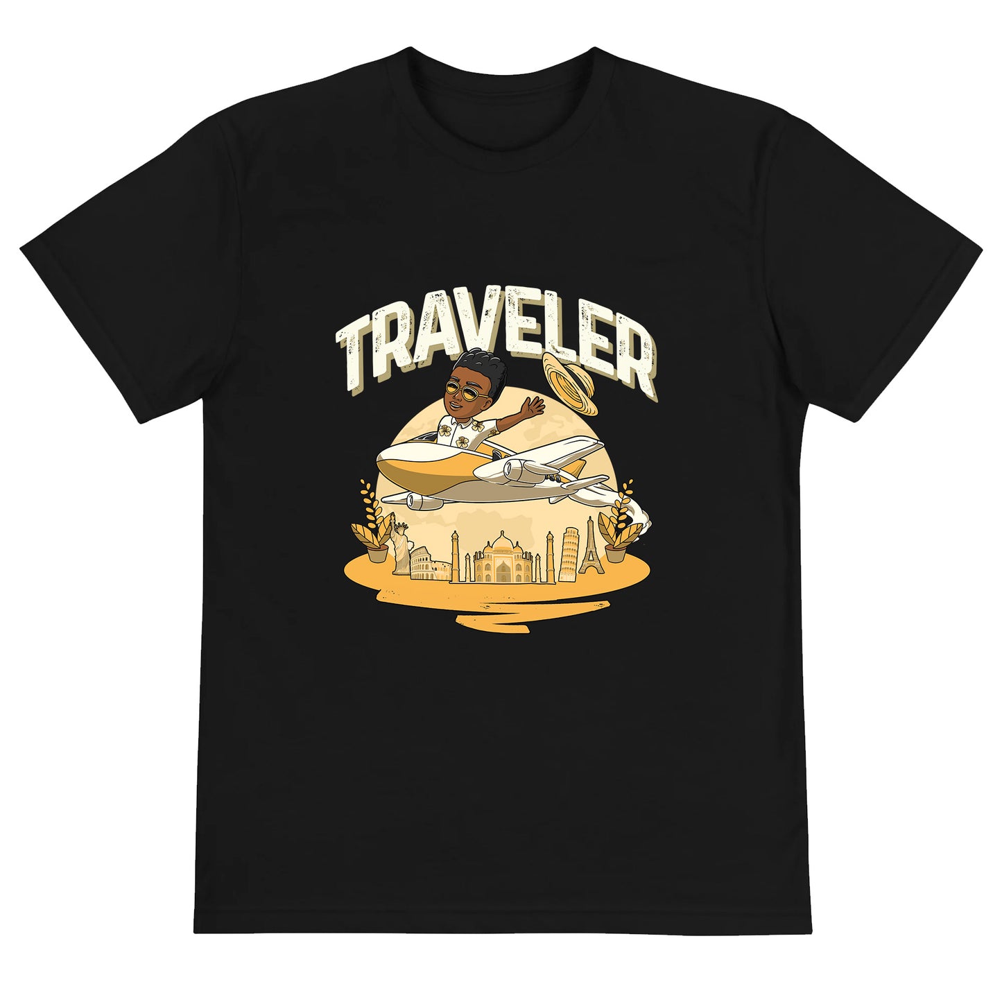 His Adult Traveler T-Shirt