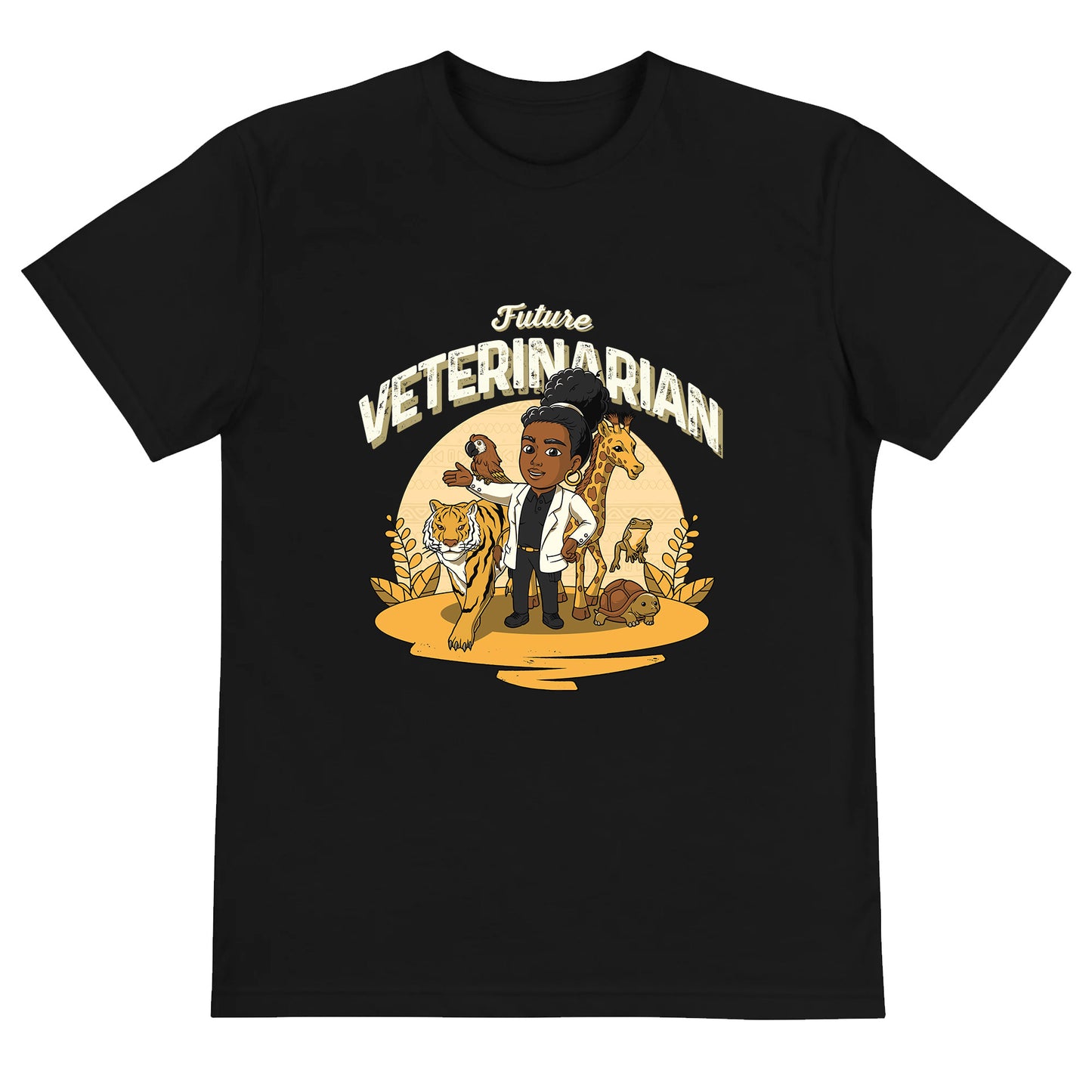 Her Adult Future Veterinarian T-Shirt