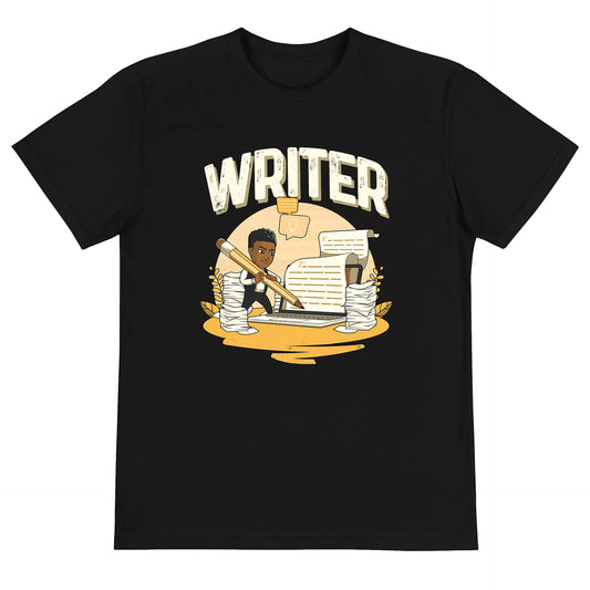 His Adult Writer T-Shirt