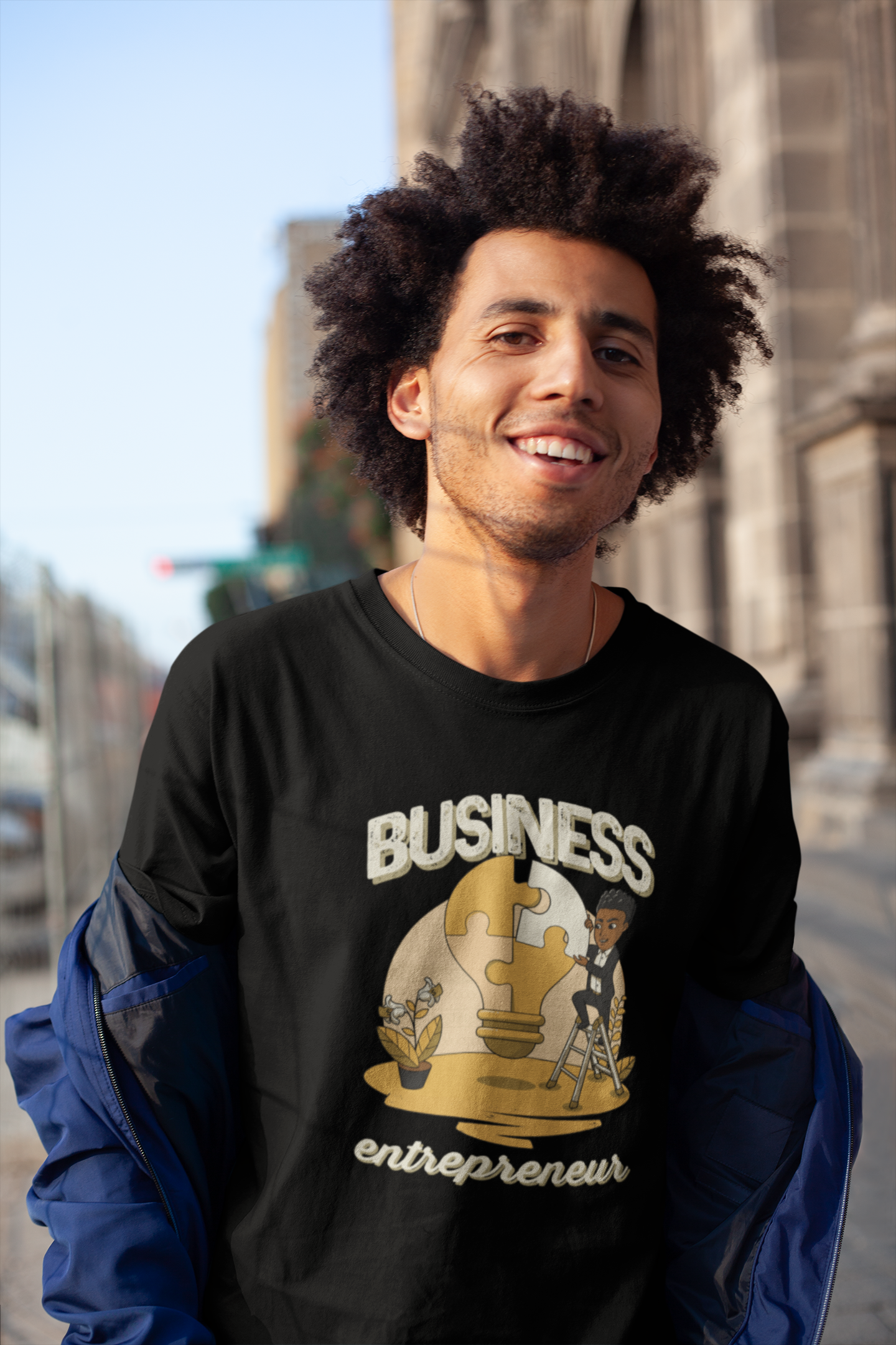 His Adult Business Entrepreneur T-Shirt