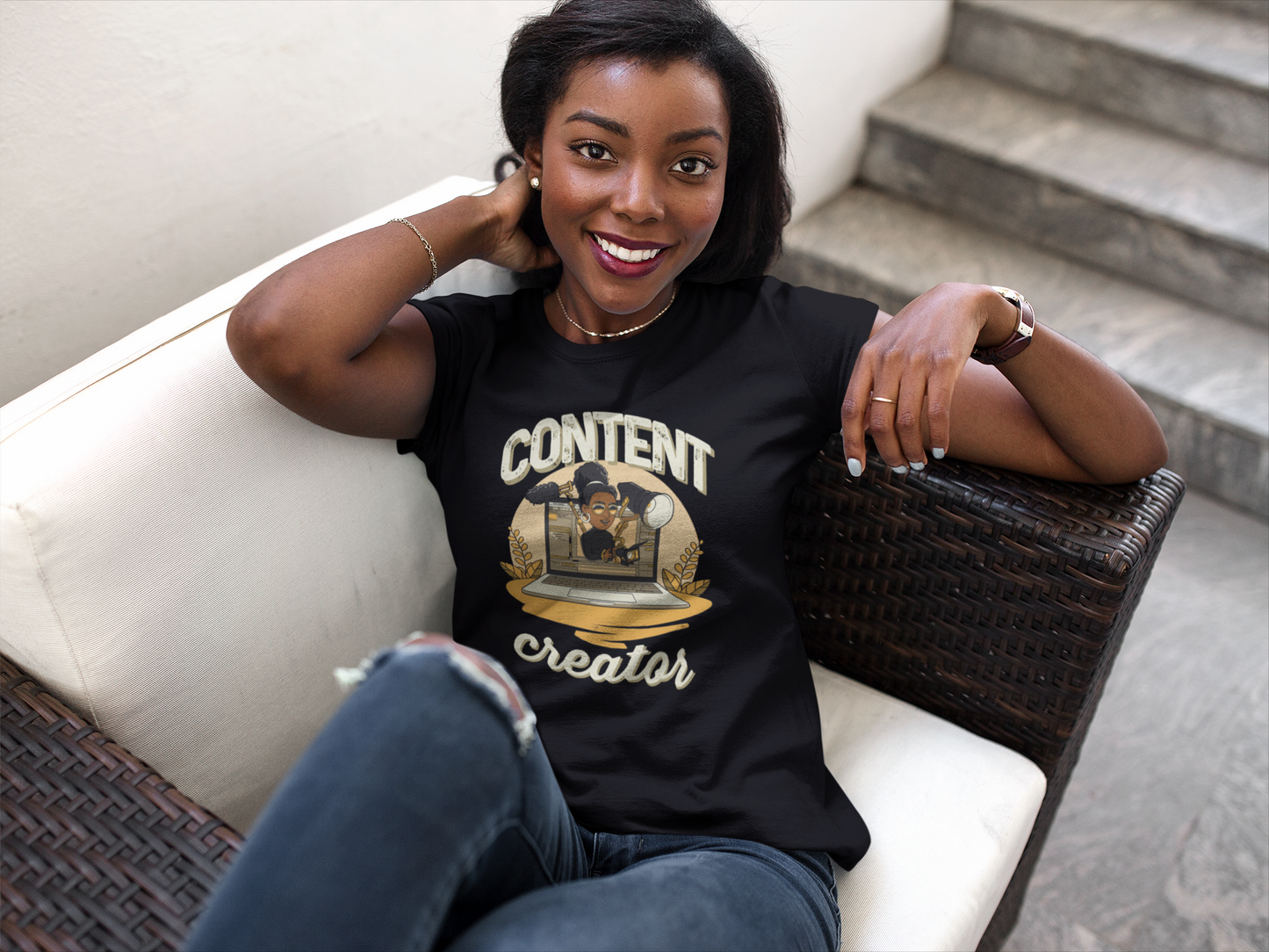 Her Adult Content Creator T-Shirt