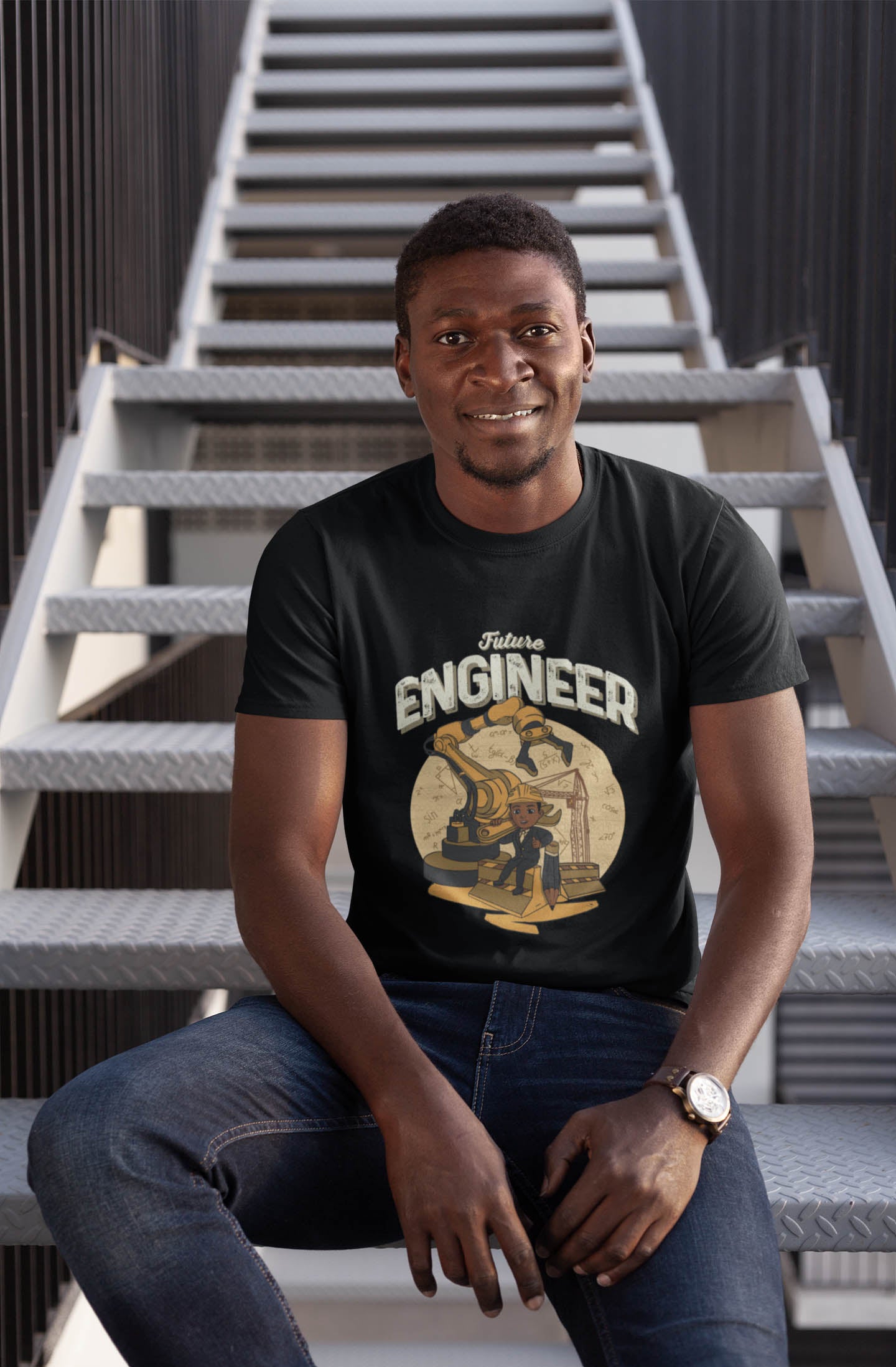 His Adult Future Engineer T-Shirt