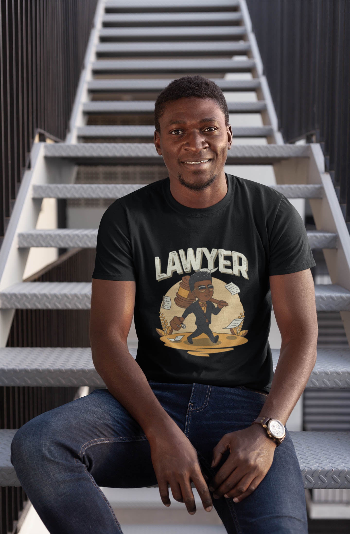 His Adult Lawyer T-Shirt