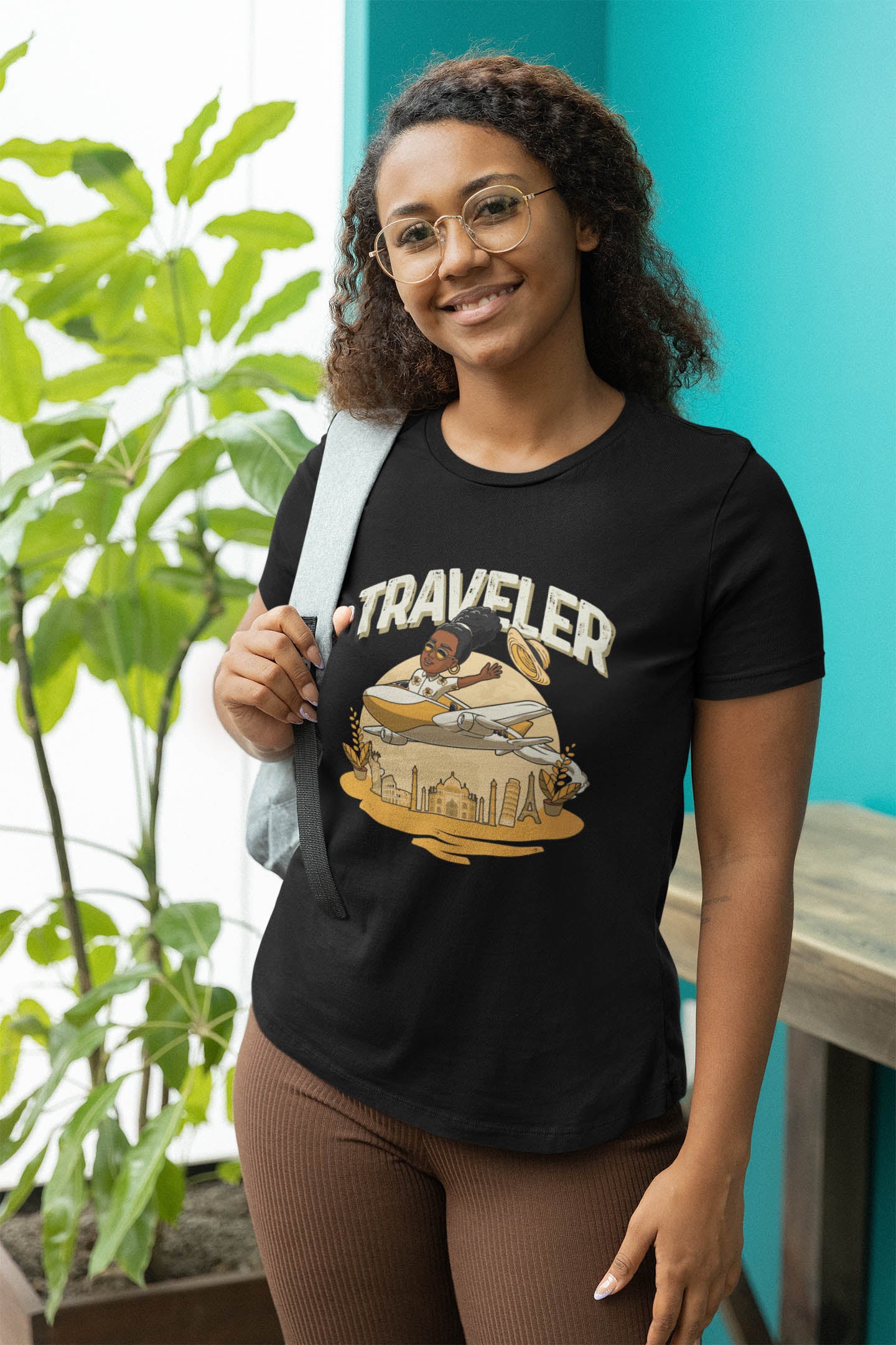 Her Adult Traveler T-Shirt