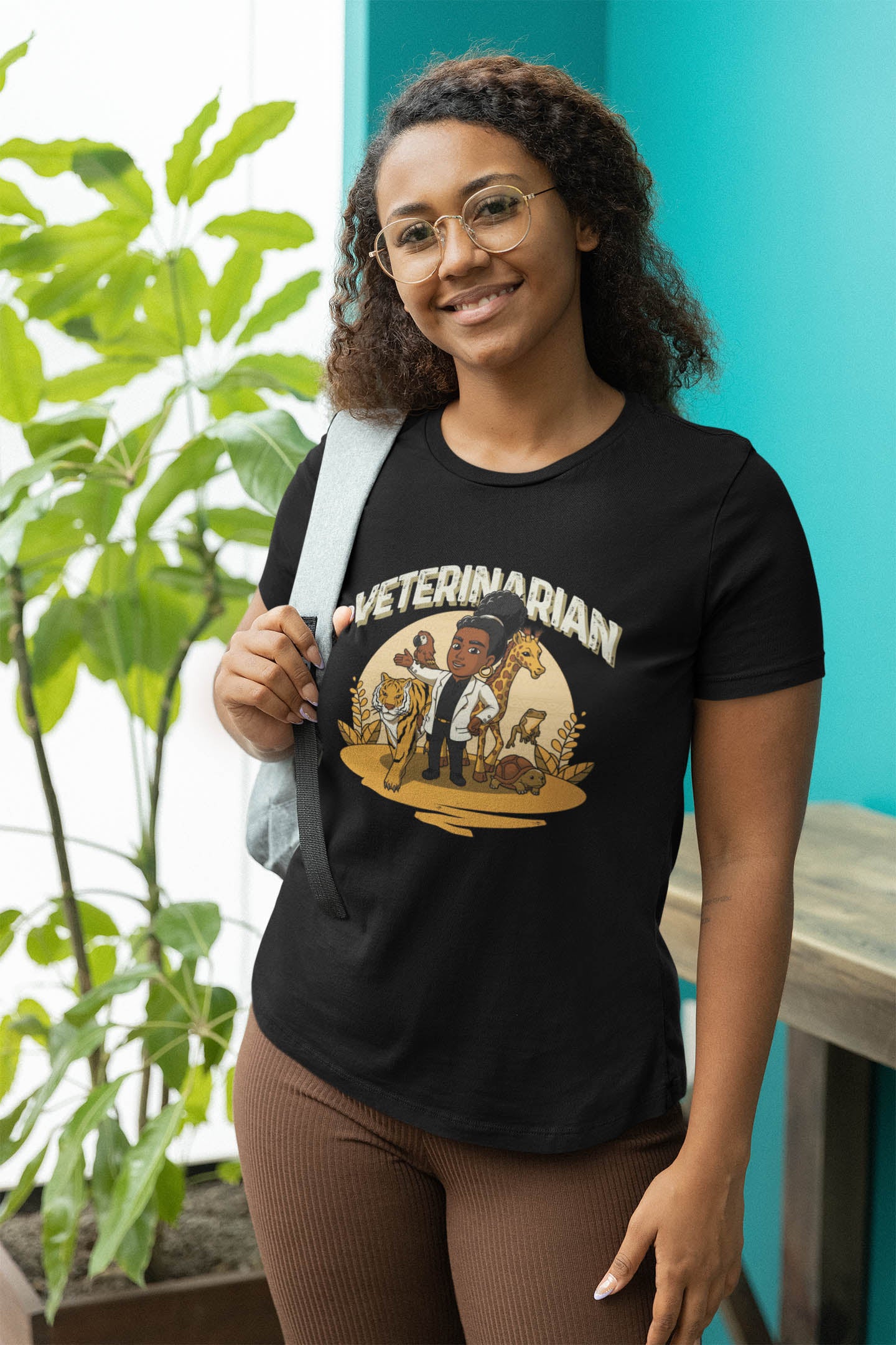 Her Adult Veterinarian T-Shirt