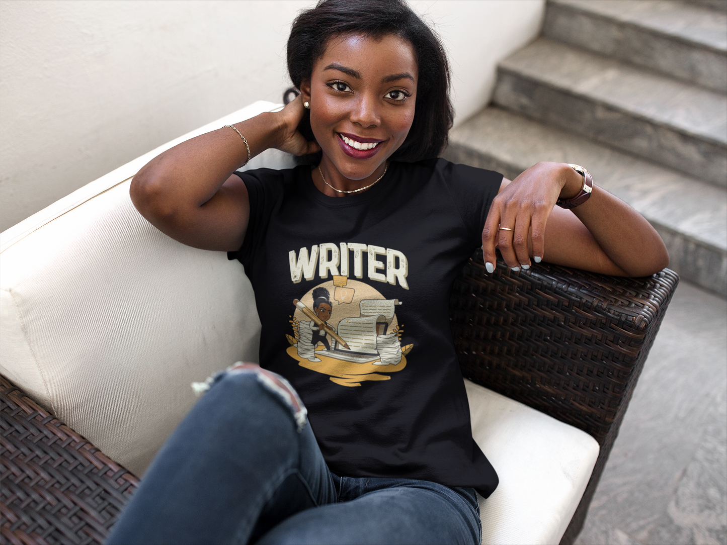 Her Adult Writer T-Shirt