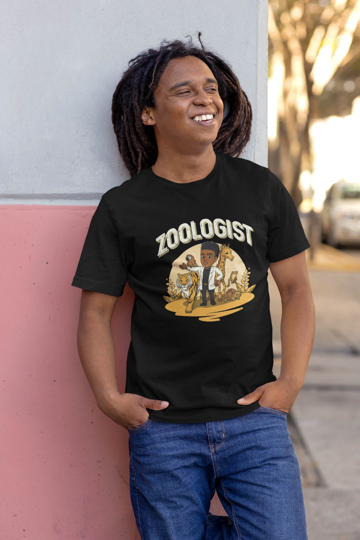 His Adult Zoologist T-Shirt