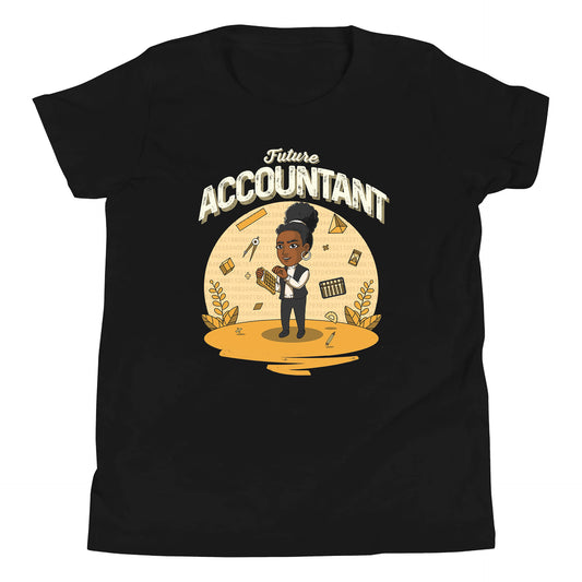 Her Youth Future Accountant T-Shirt