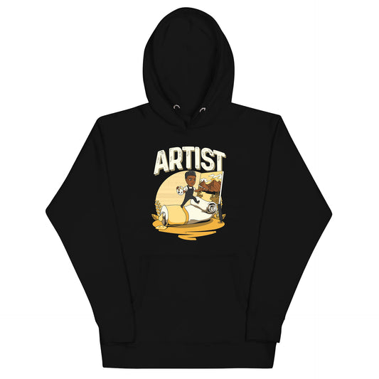 His Adult Artist Hoodie