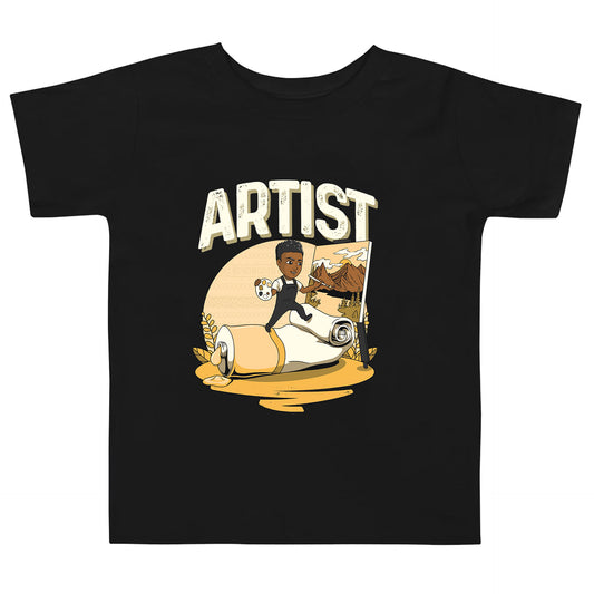 His Toddler Artist Tee