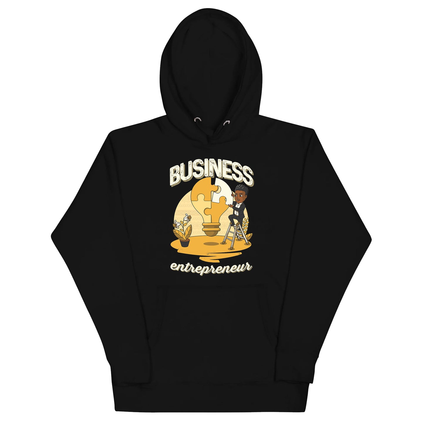 His Adult Business Entrepreneur Hoodie