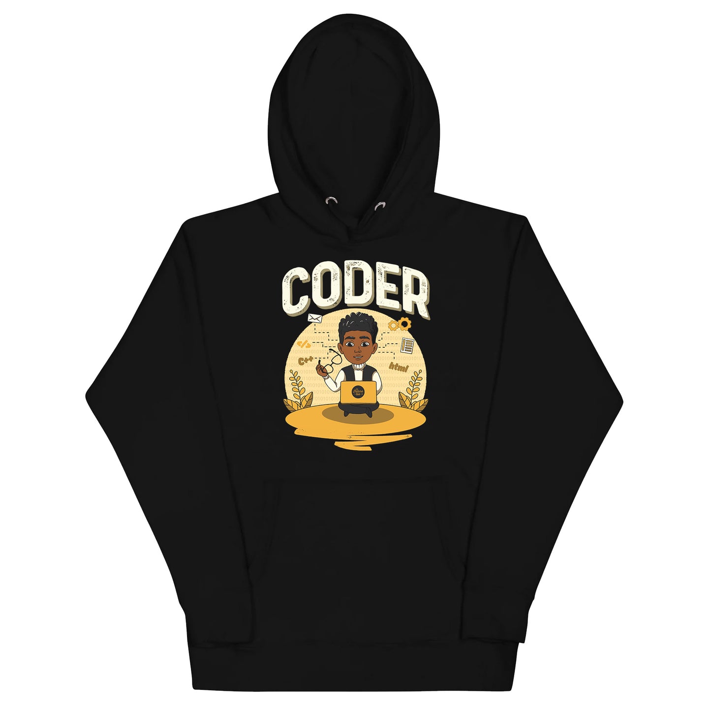 His Adult Coder Hoodie