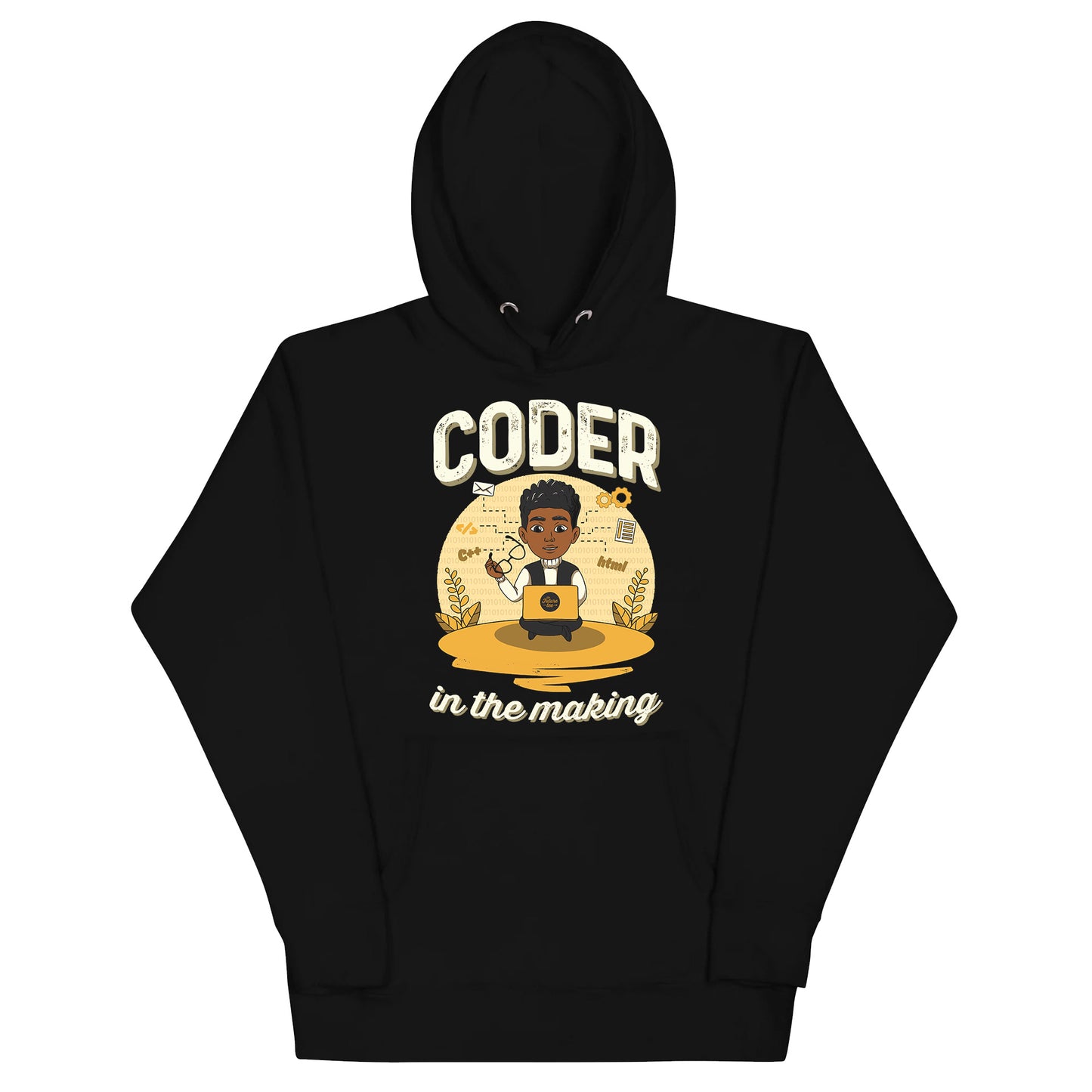 His Adult Coder in the Making Unisex Hoodie