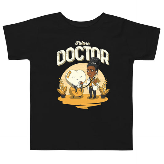 Her Toddler Future Doctor Tee