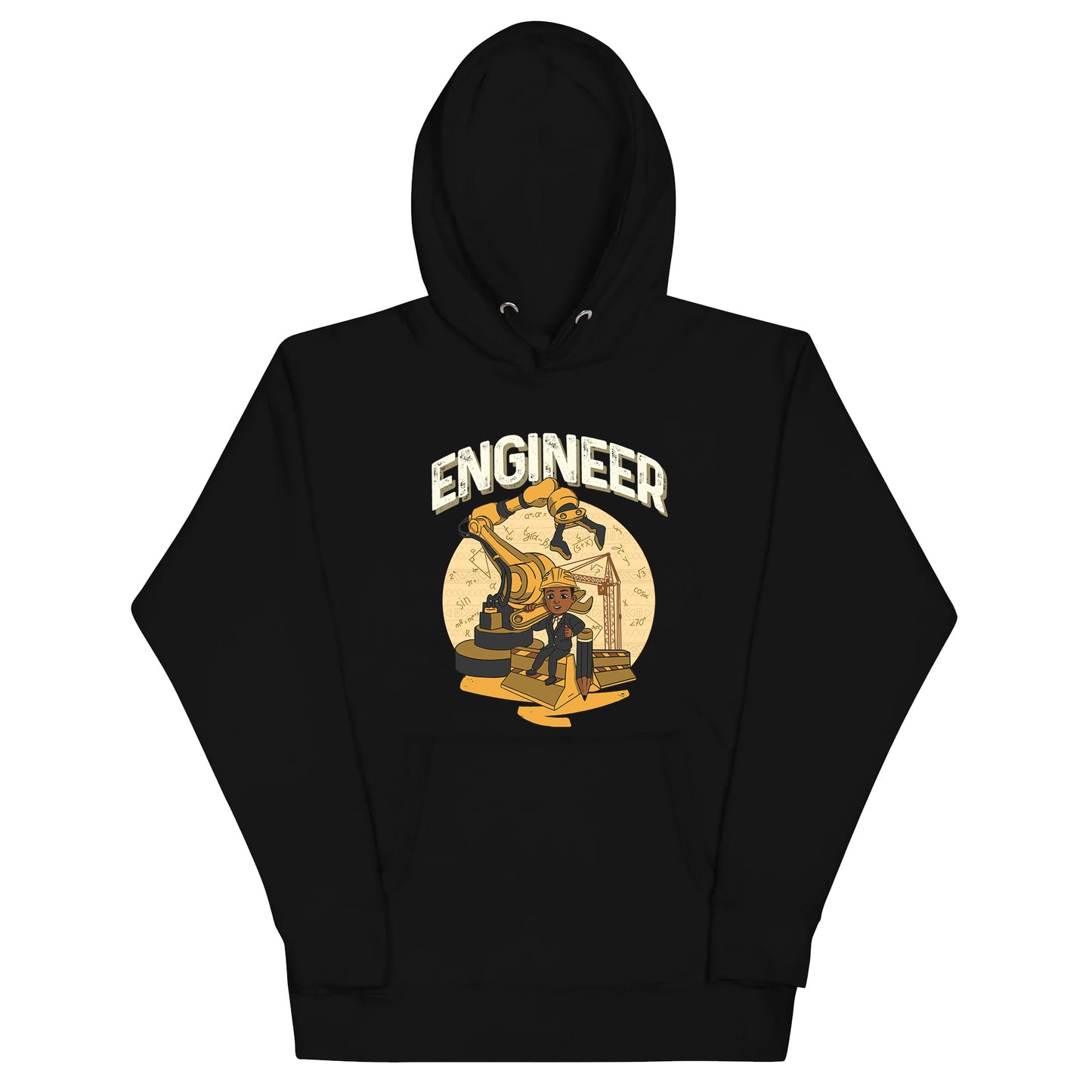 His Adult Engineer Hoodie