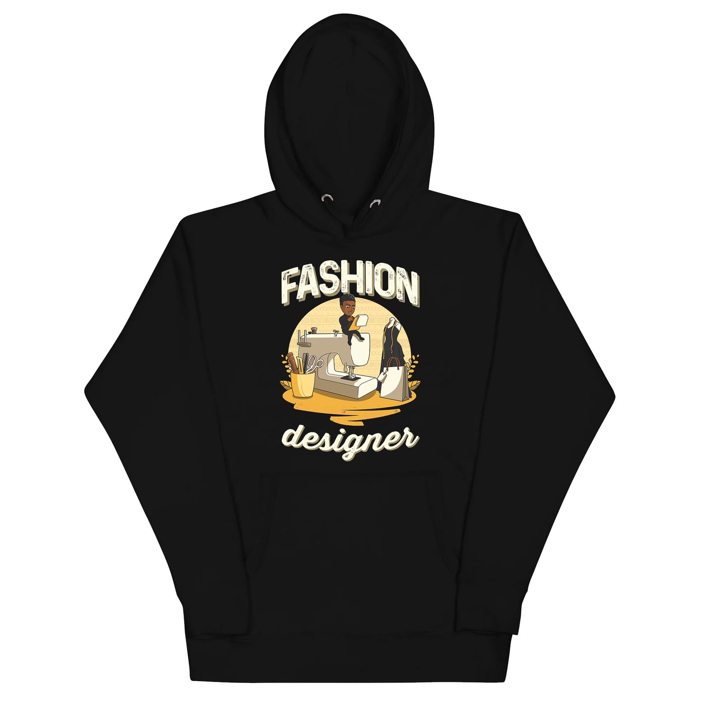 His Adult Fashion Designer Hoodie