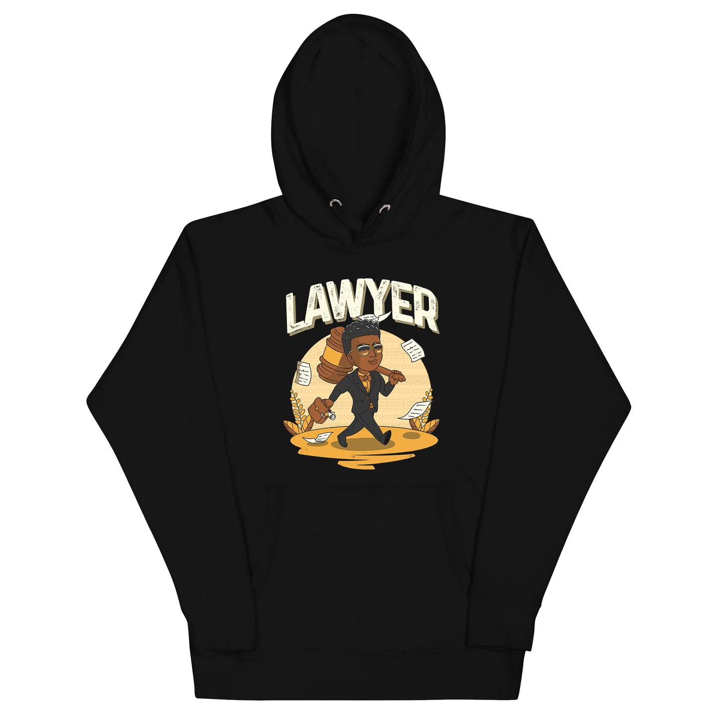 His Adult Lawyer Hoodie