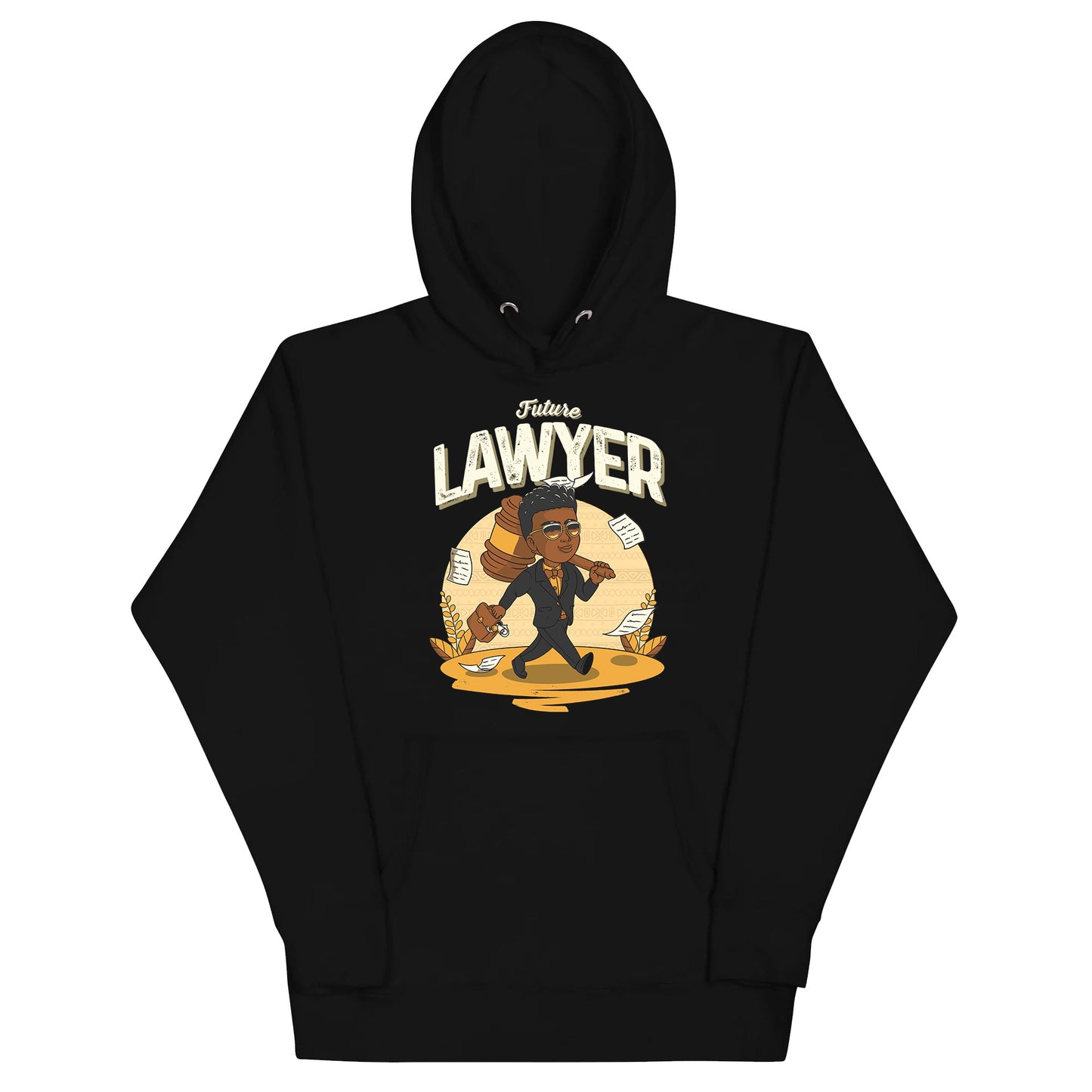 His Adult Future Lawyer Hoodie