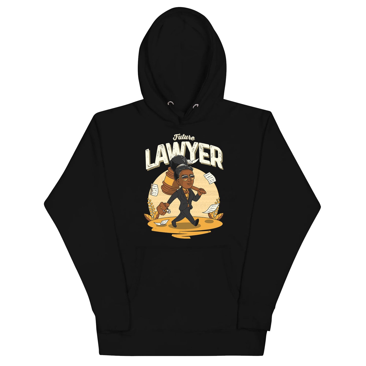 Her Adult Future Lawyer Hoodie