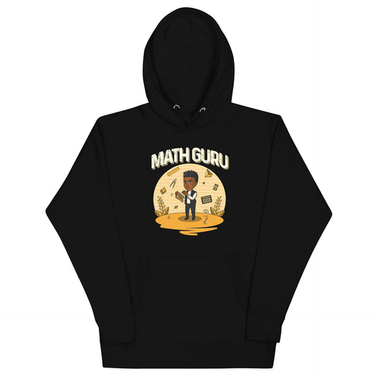 His Adult Math Guru Hoodie