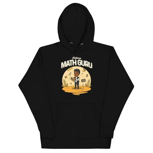 His Adult Future Math Guru Hoodie