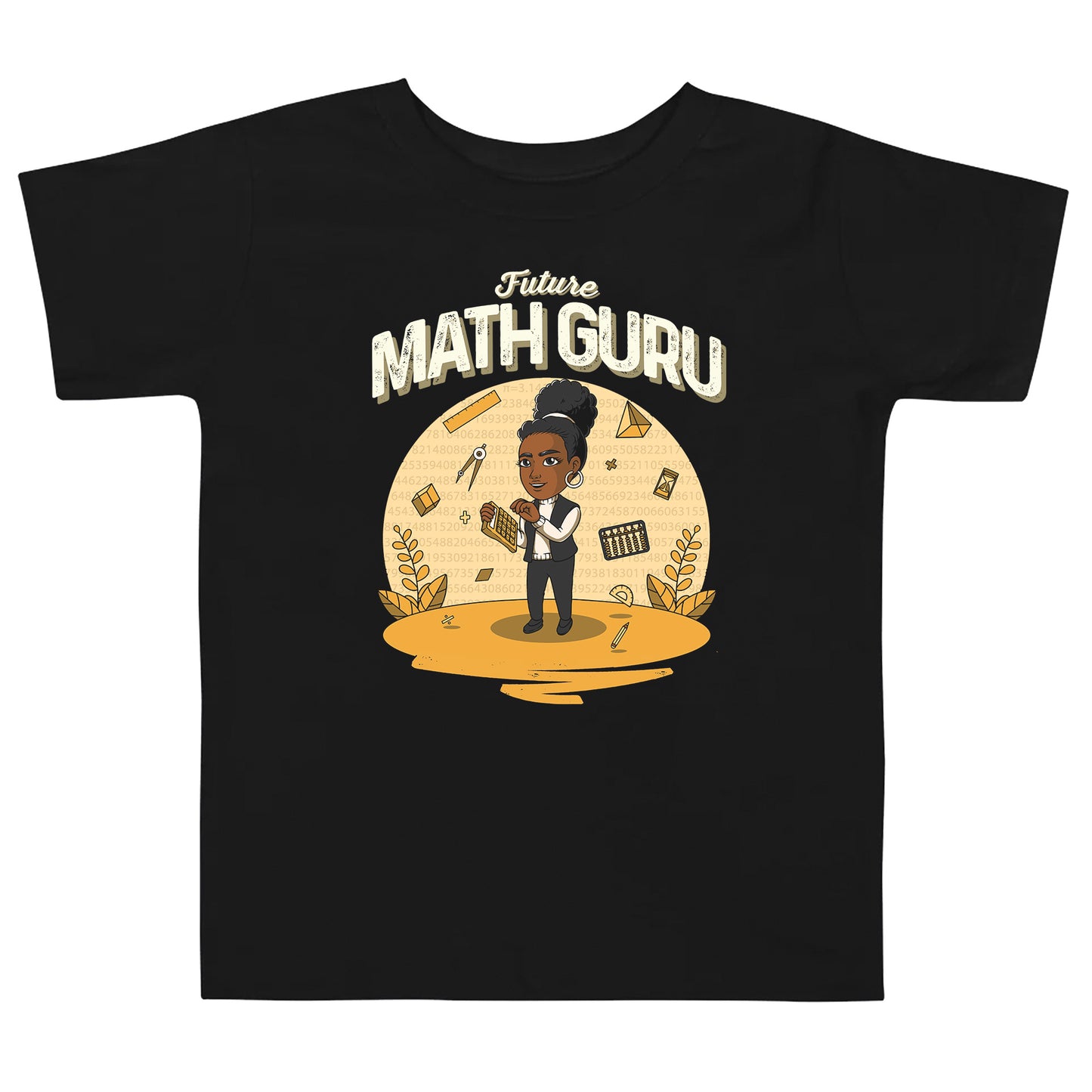 Her Toddler Future Math Guru Tee