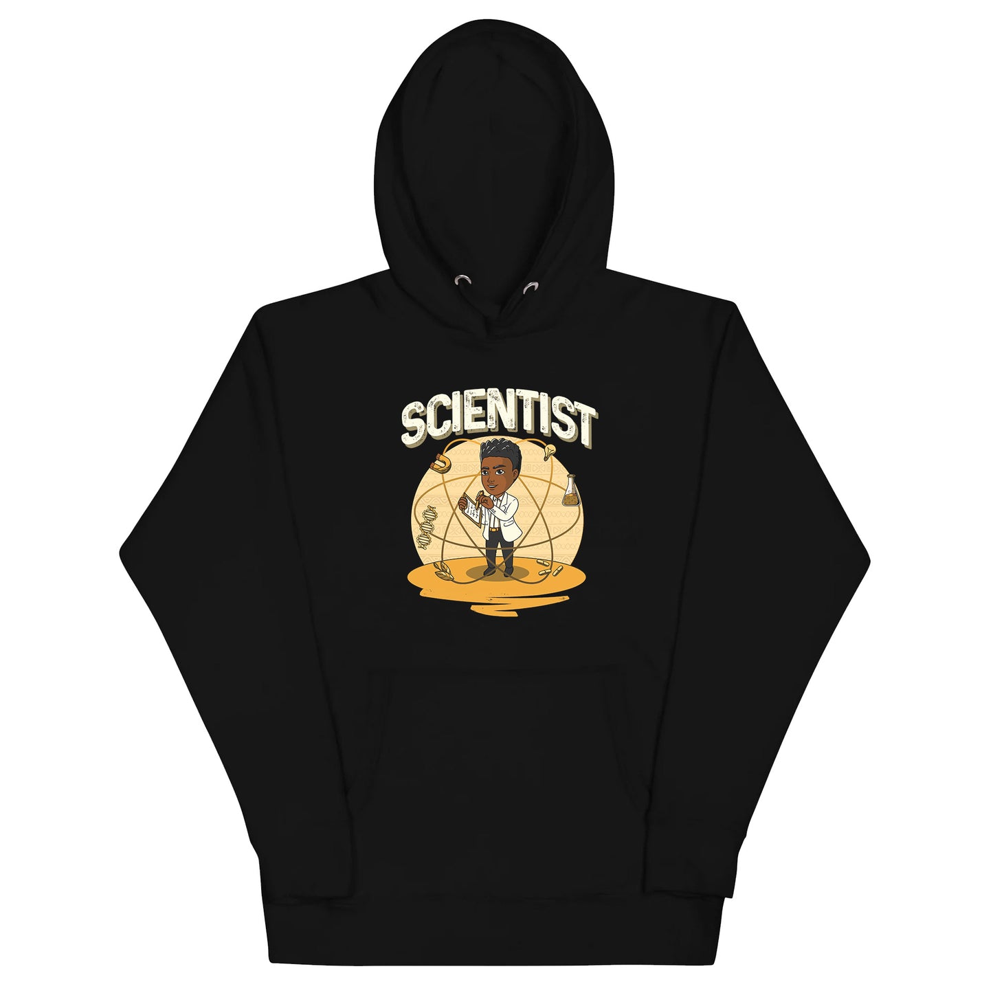 His Adult Scientist Hoodie