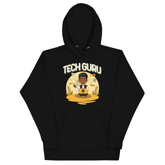 His Adult Tech Guru Hoodie