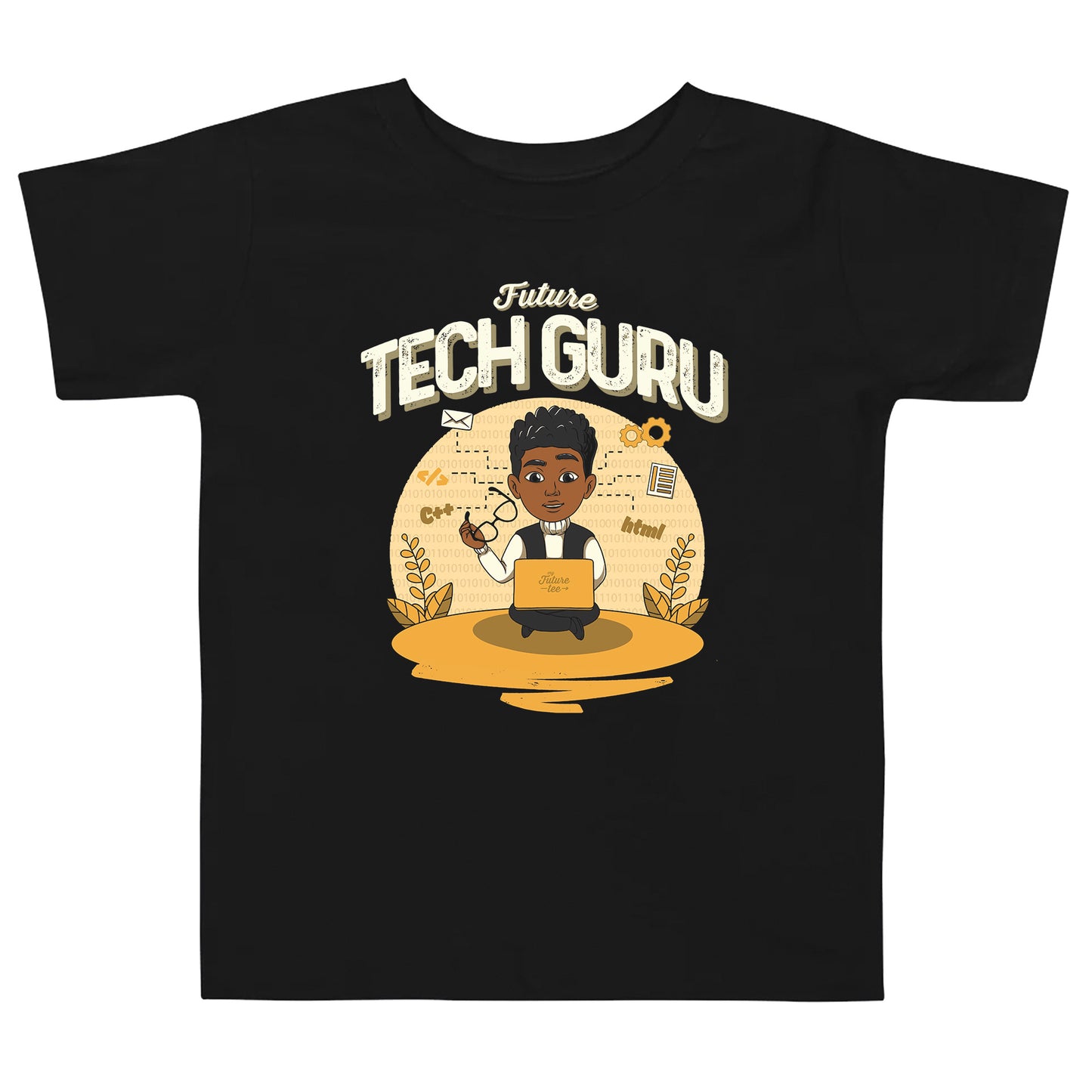 His Toddler Future Tech Guru Tee