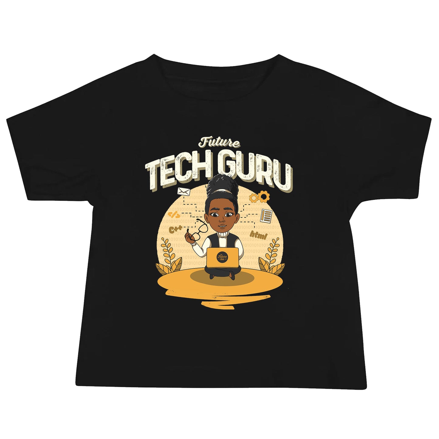 Her Baby Future Tech Guru Tee