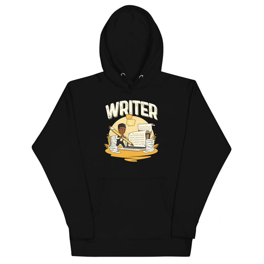 His Adult Writer Hoodie