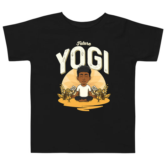 His Toddler Future Yogi Tee