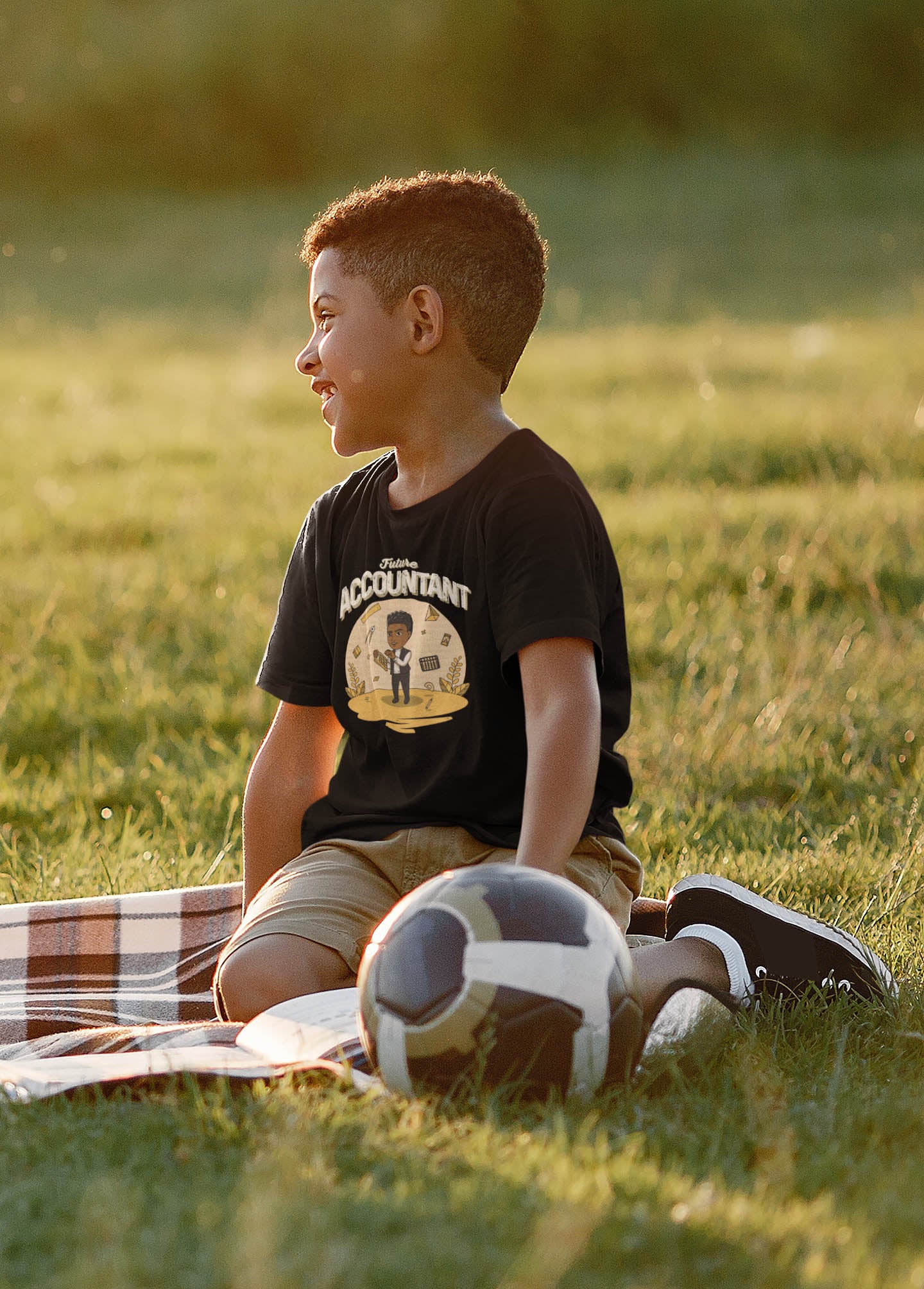 His Toddler Future Accountant Tee