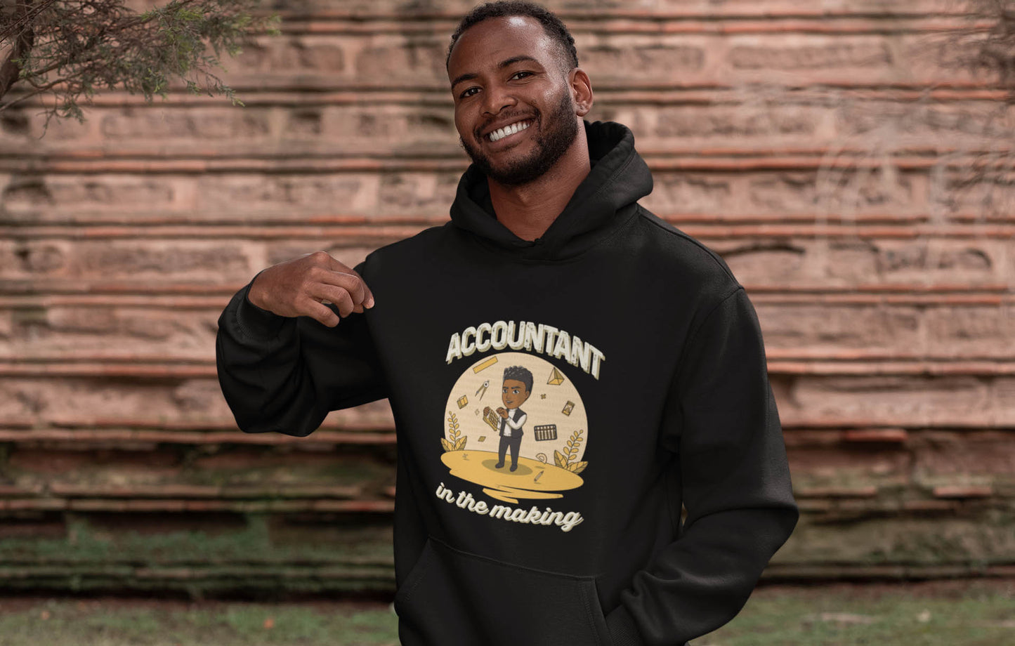 His Adult Accountant in the Making Hoodie