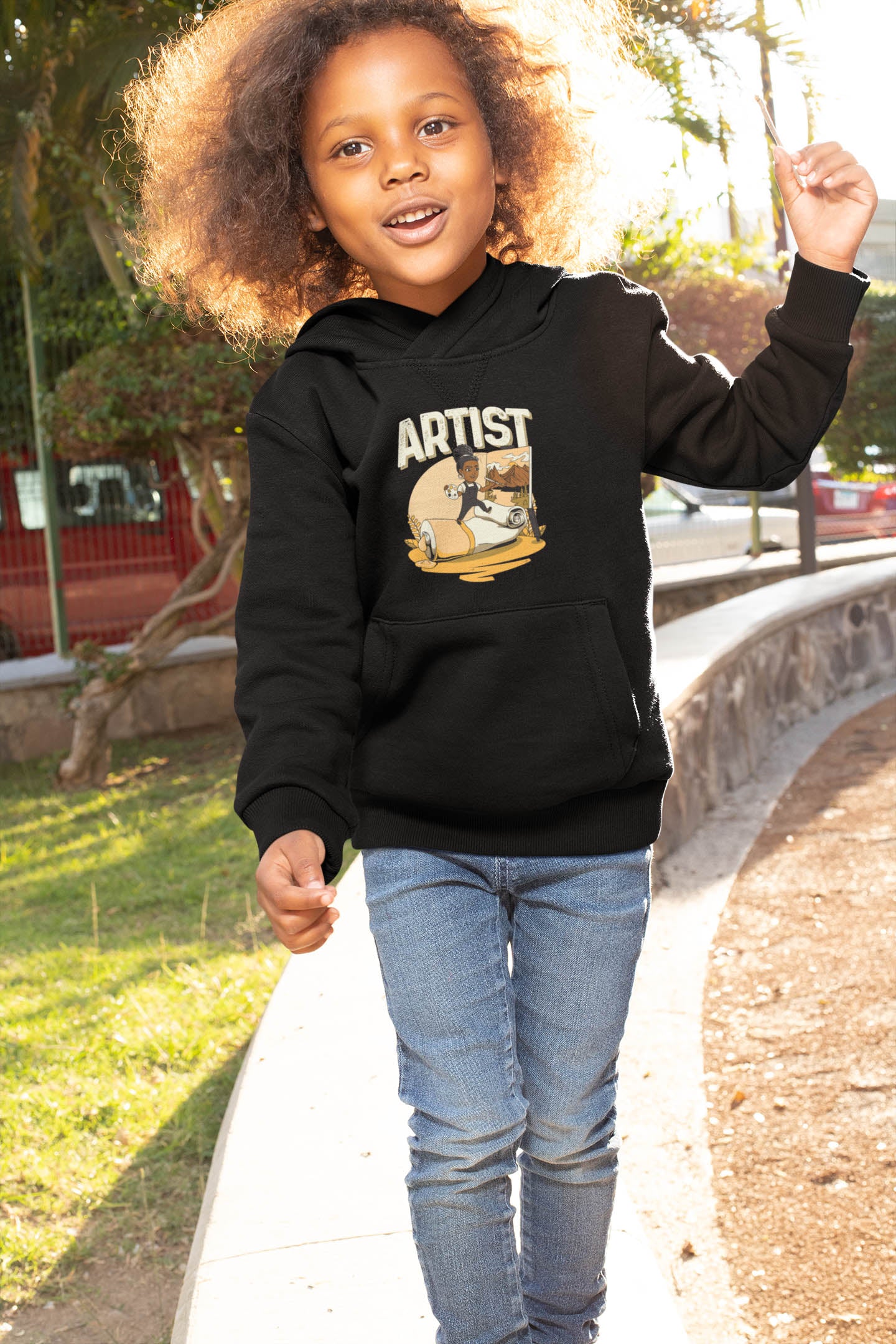 Her Youth Artist Hoodie