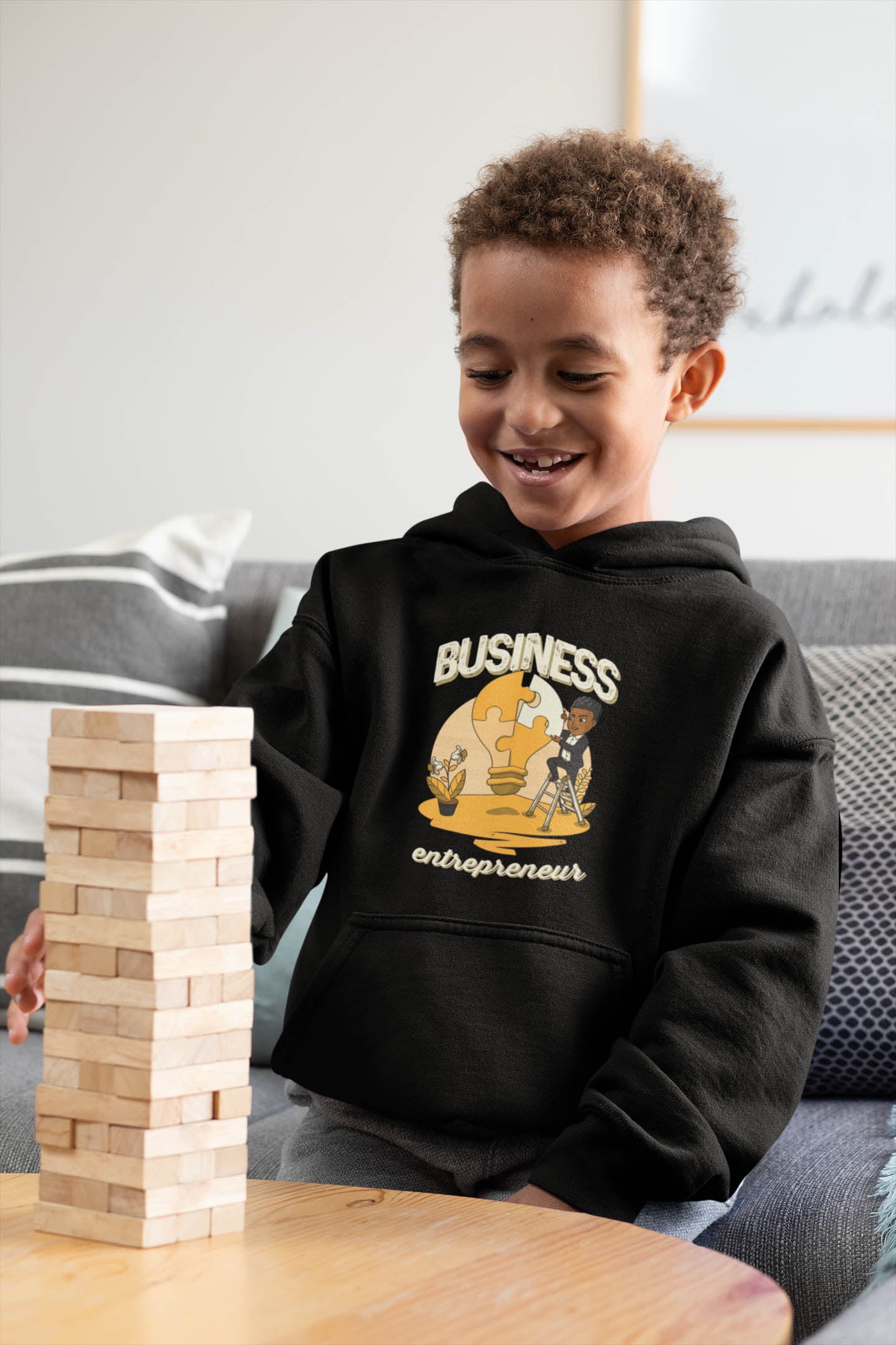 His Youth Business Entrepreneur Hoodie