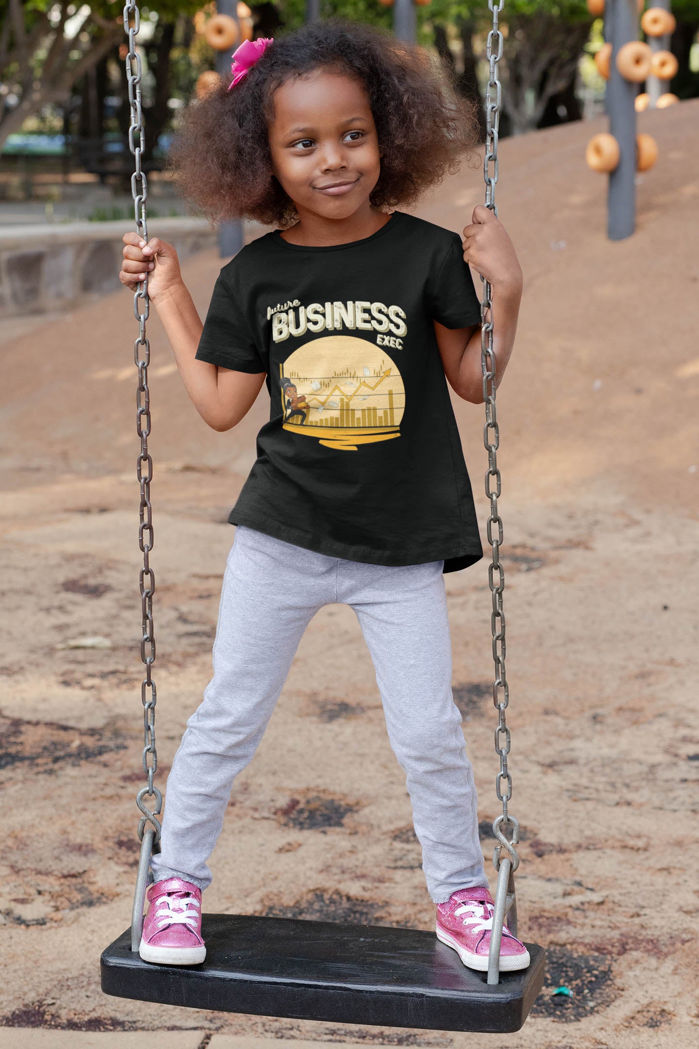 Her Toddler Future Business Executive Tee