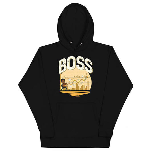 His Adult Boss Hoodie