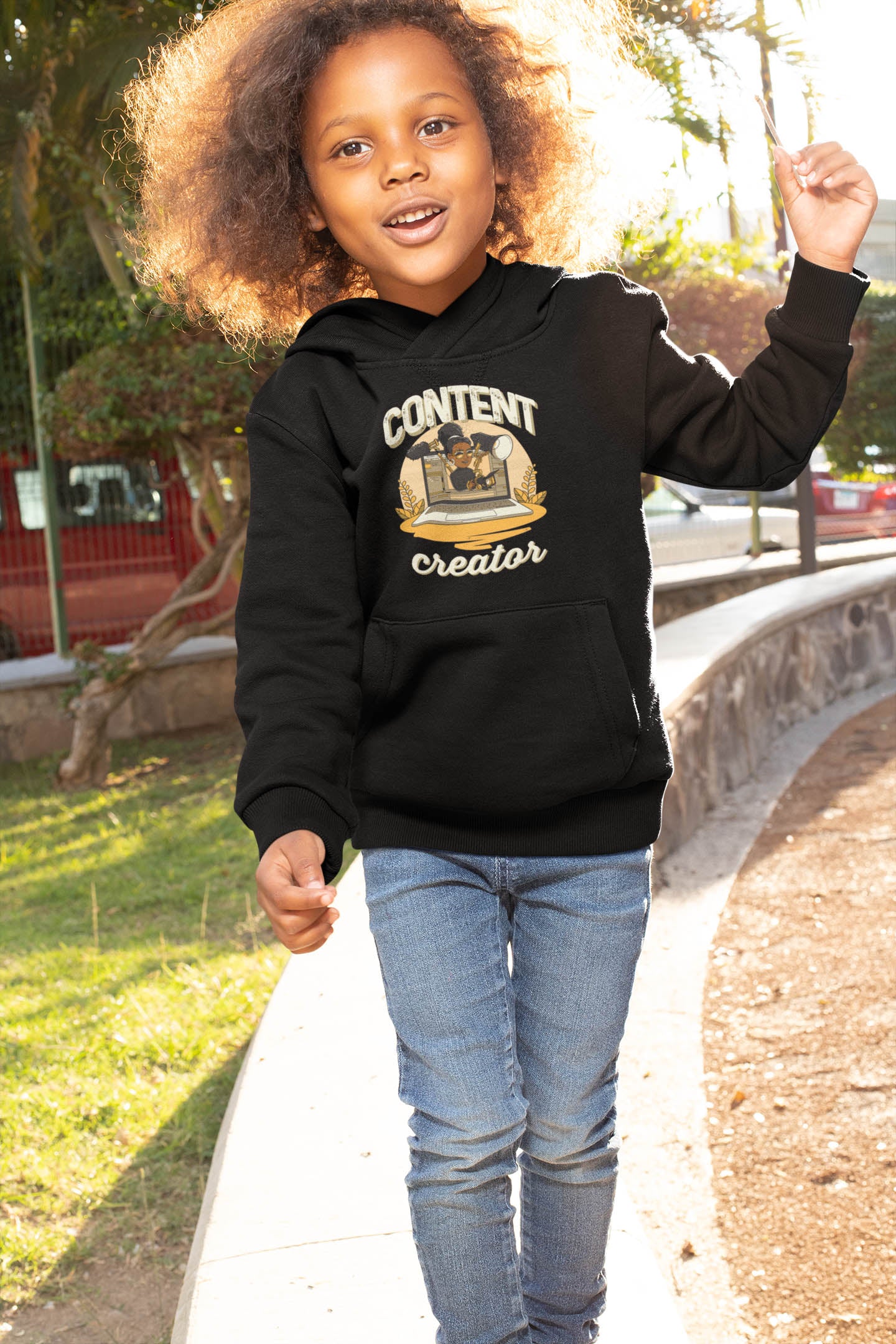 Her Youth Content Creator Hoodie