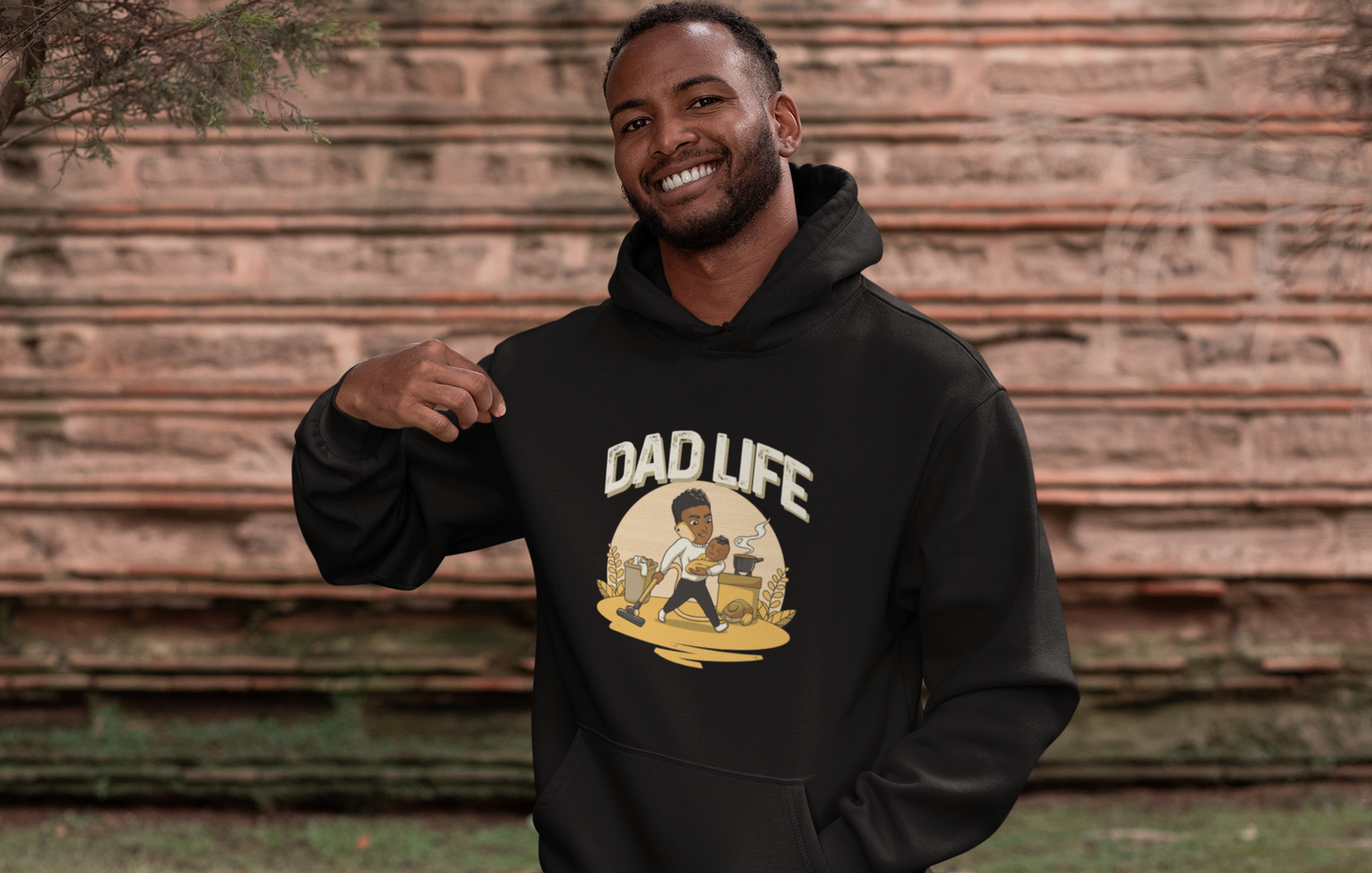 His Adult Dad Life Hoodie