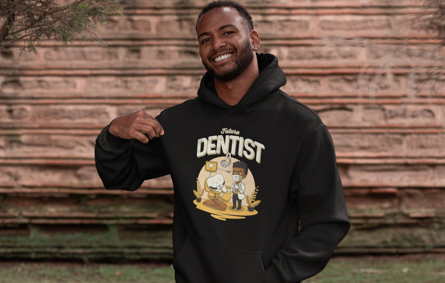 His Adult Future Dentist Hoodie