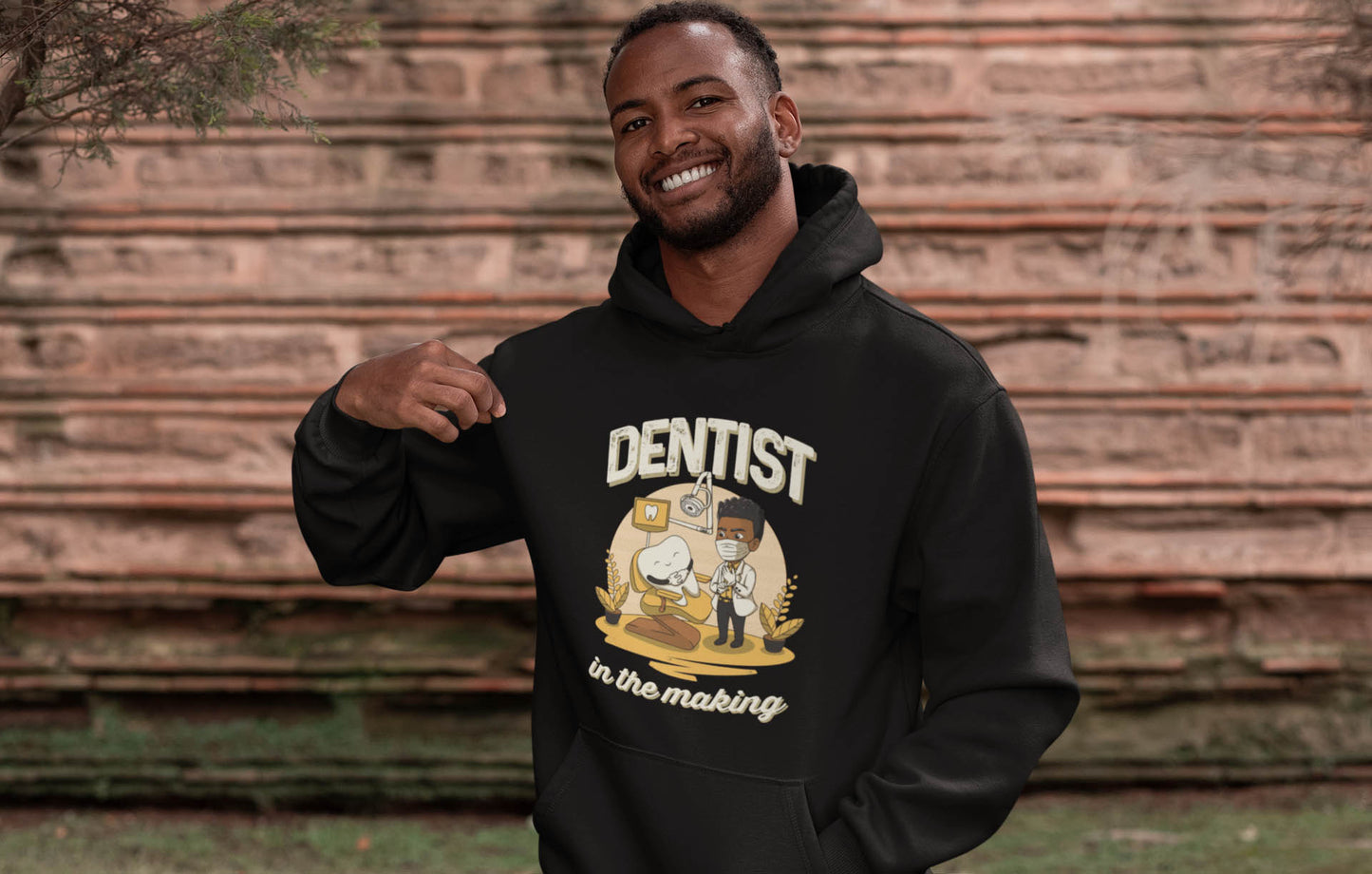 His Adult Dentist in the Making Hoodie