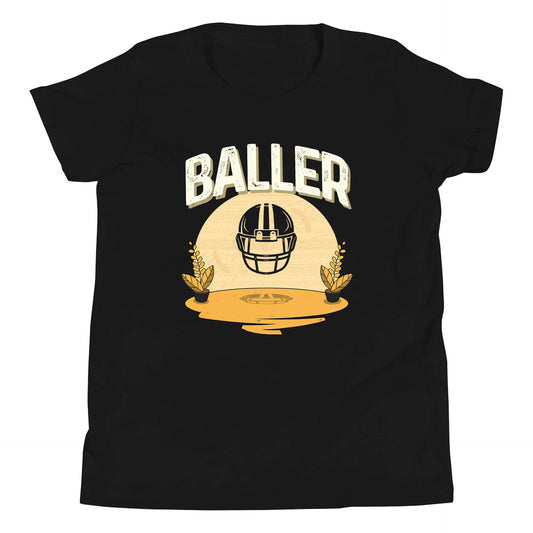 Youth Foot Baller T-Shirt