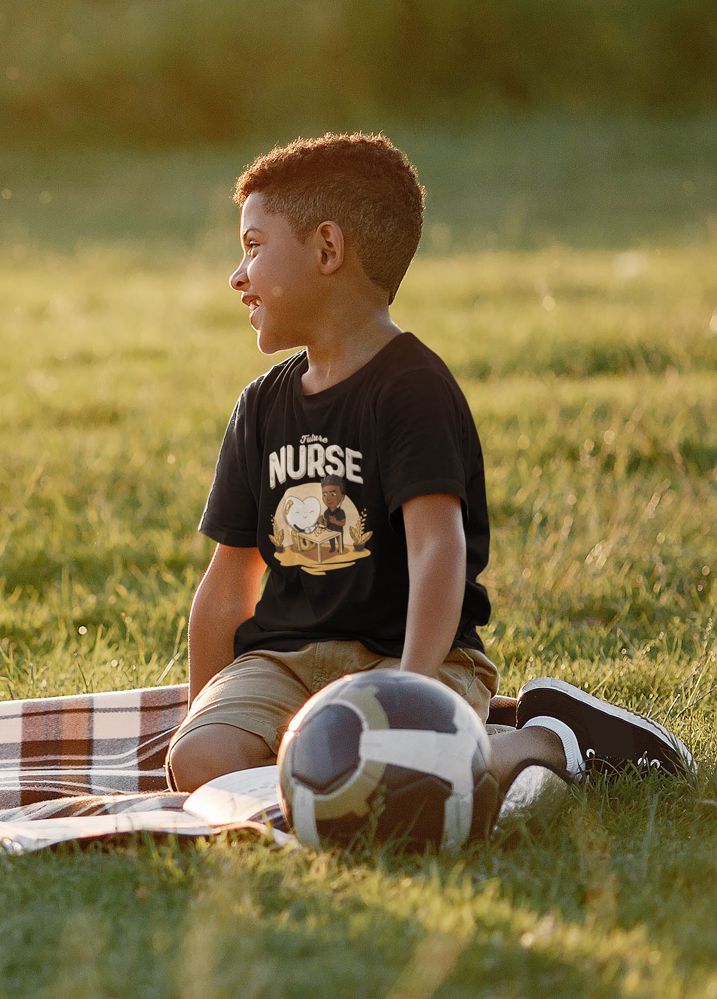 His Toddler Future Nurse Tee